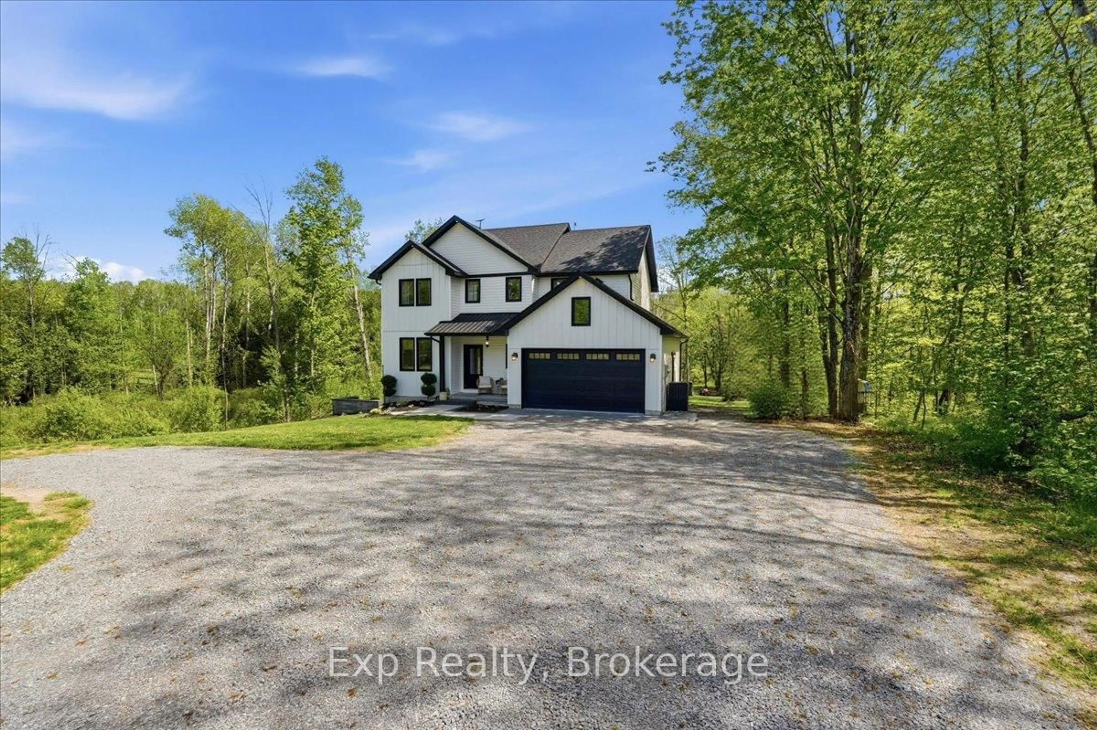 A pic from outside/outdoor area/front of a property/back of a property/a pic from drone, street for 1296 Clearview Rd, Stirling Ontario K0K 3E0