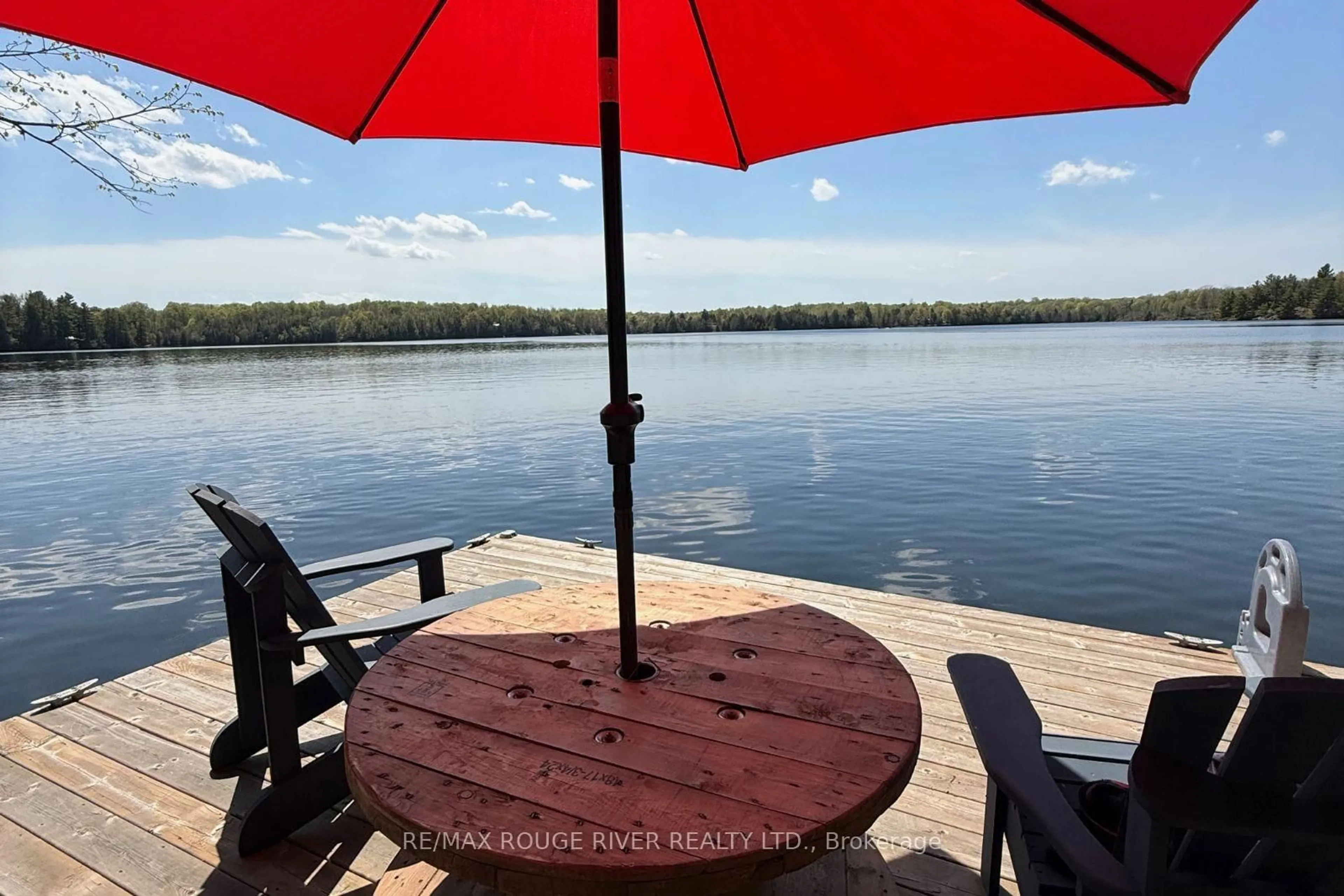 Patio, water/lake/river/ocean view for 1784A Opeongo Point Rd, Madoc Ontario K0K 2K0