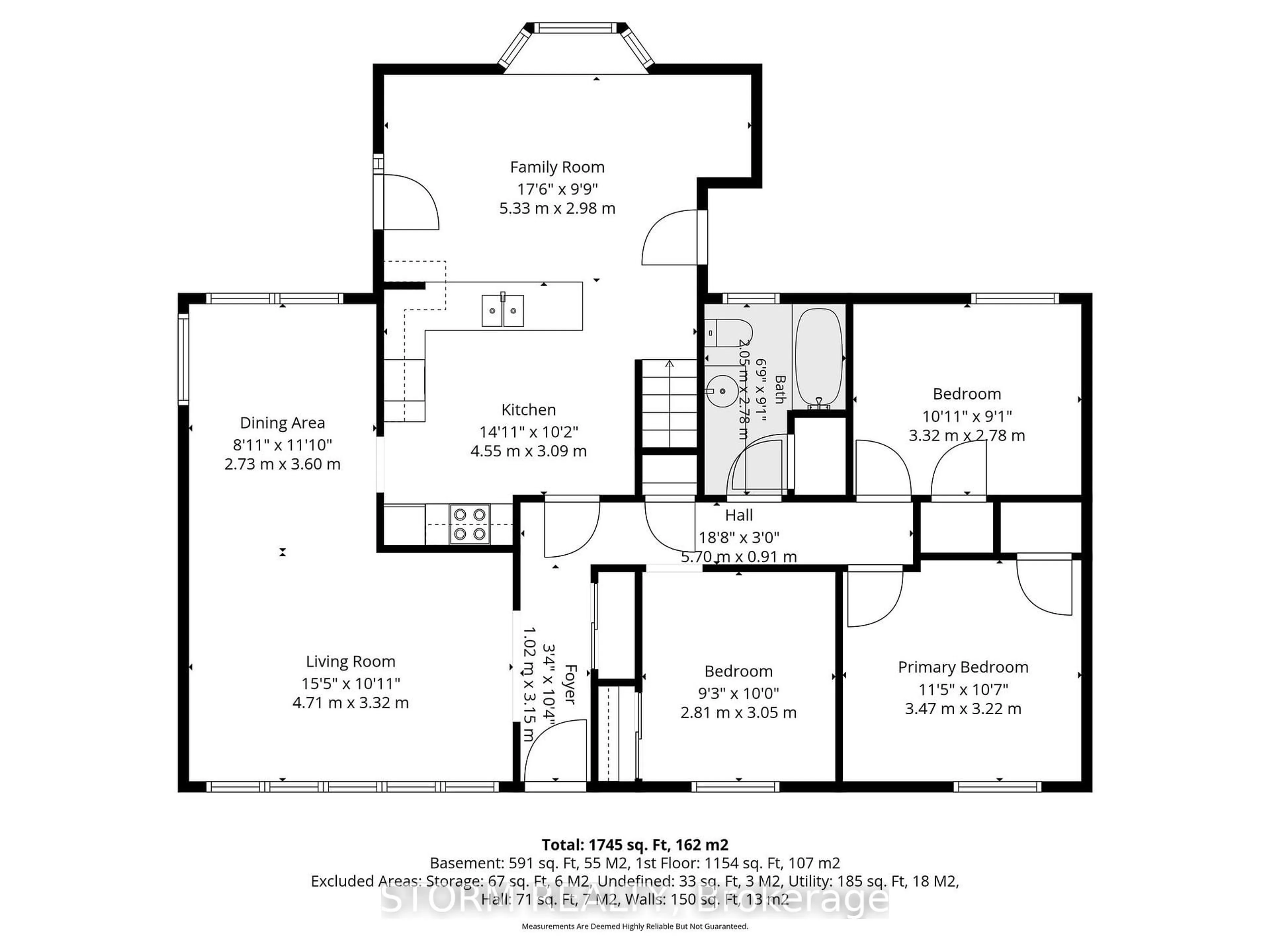 Floor plan for 3 Ault Dr, South Stormont Ontario K0C 1M0