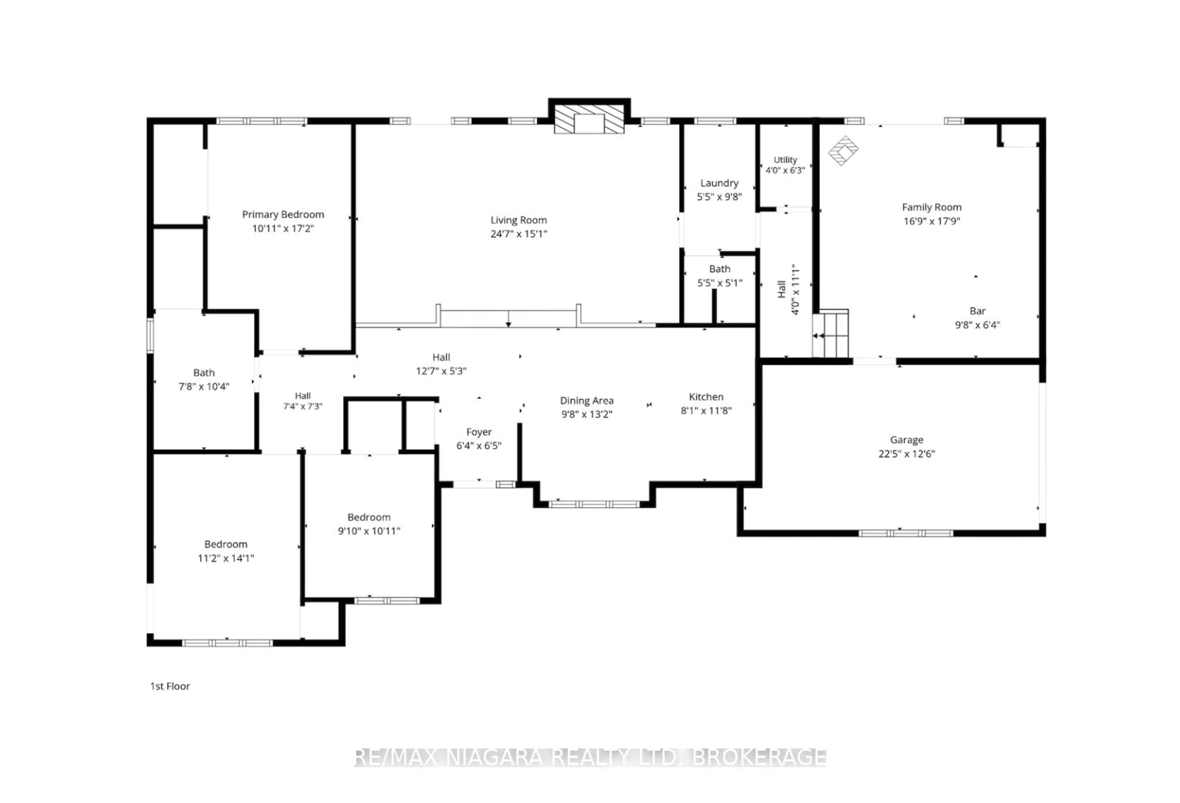 Floor plan for 586 Empire Rd, Port Colborne Ontario L0S 1R0