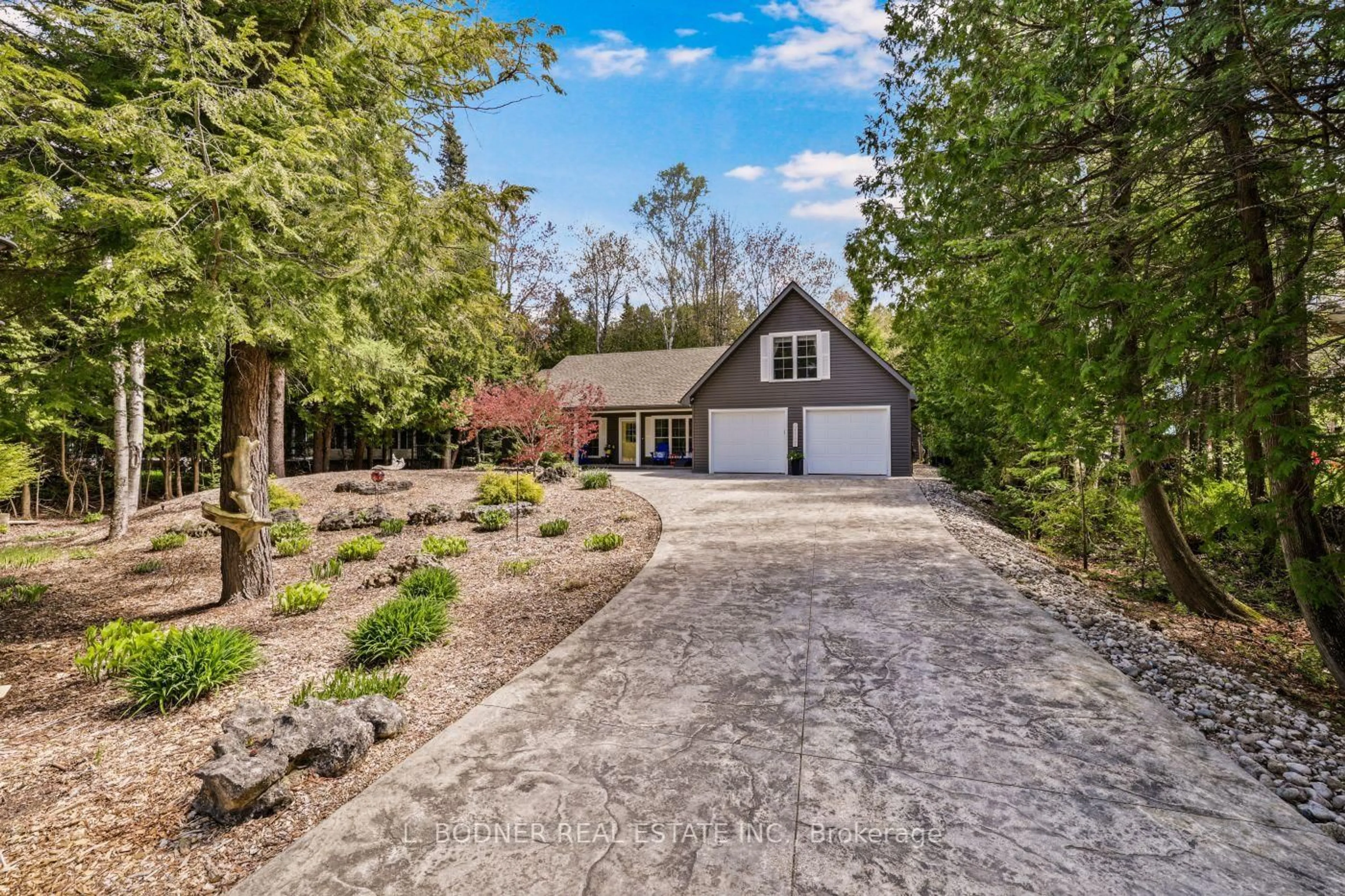 A pic from outside/outdoor area/front of a property/back of a property/a pic from drone, street for 617 Bruce Ave, South Bruce Peninsula Ontario N0H 2G0