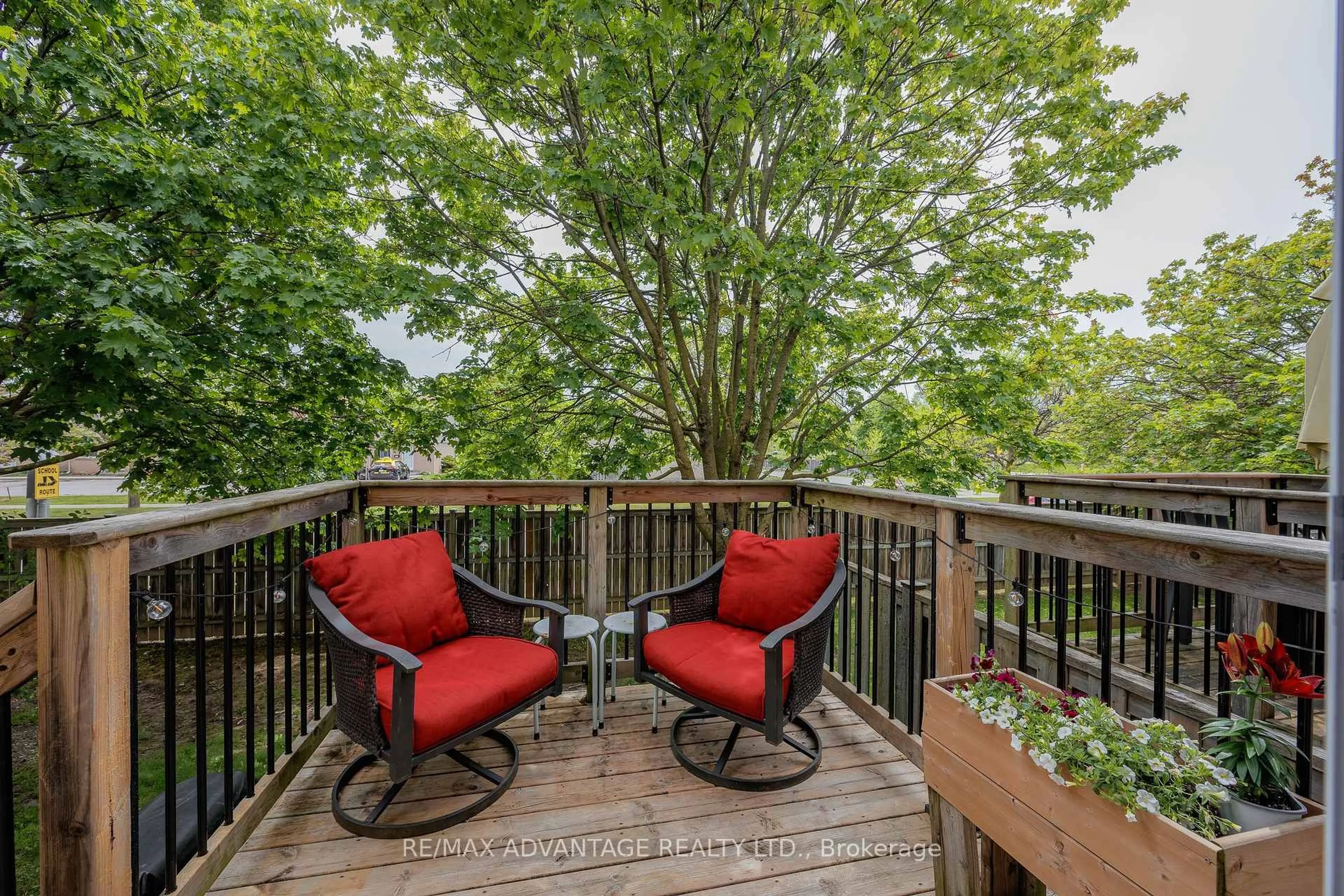 Patio, forest/trees view for 750 Osgoode Dr #25, London South Ontario N6E 2G2