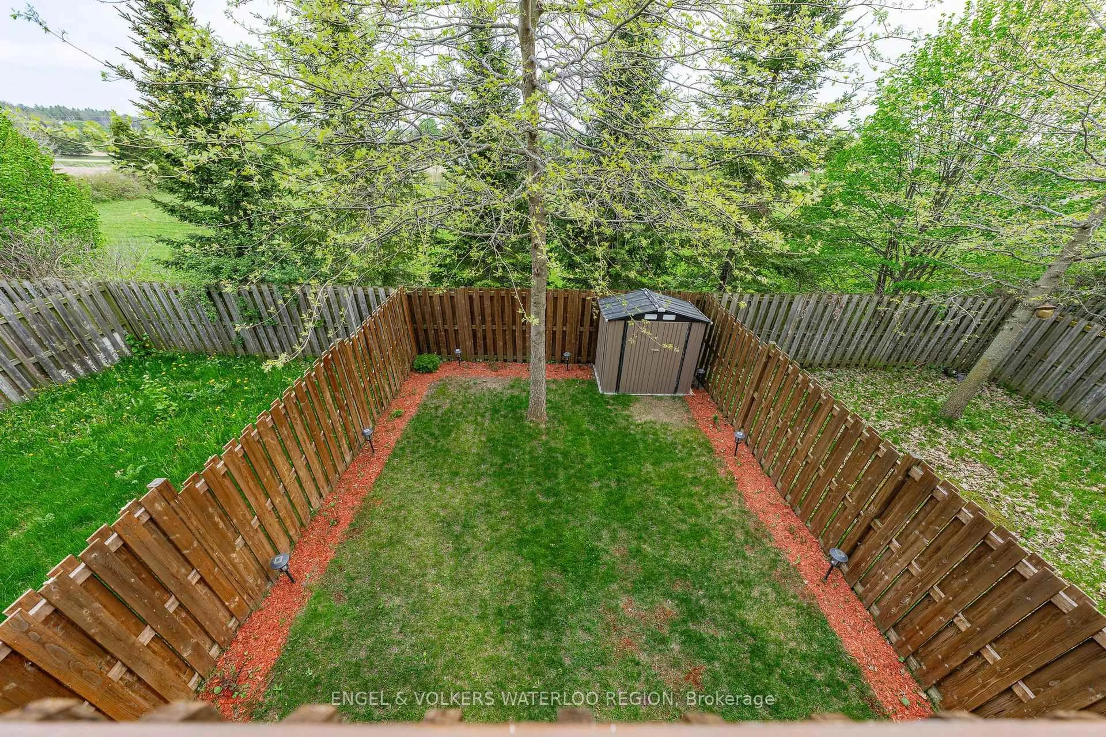 Patio, forest/trees view for 533 Wasaga Cres, Waterloo Ontario N2V 2Y8