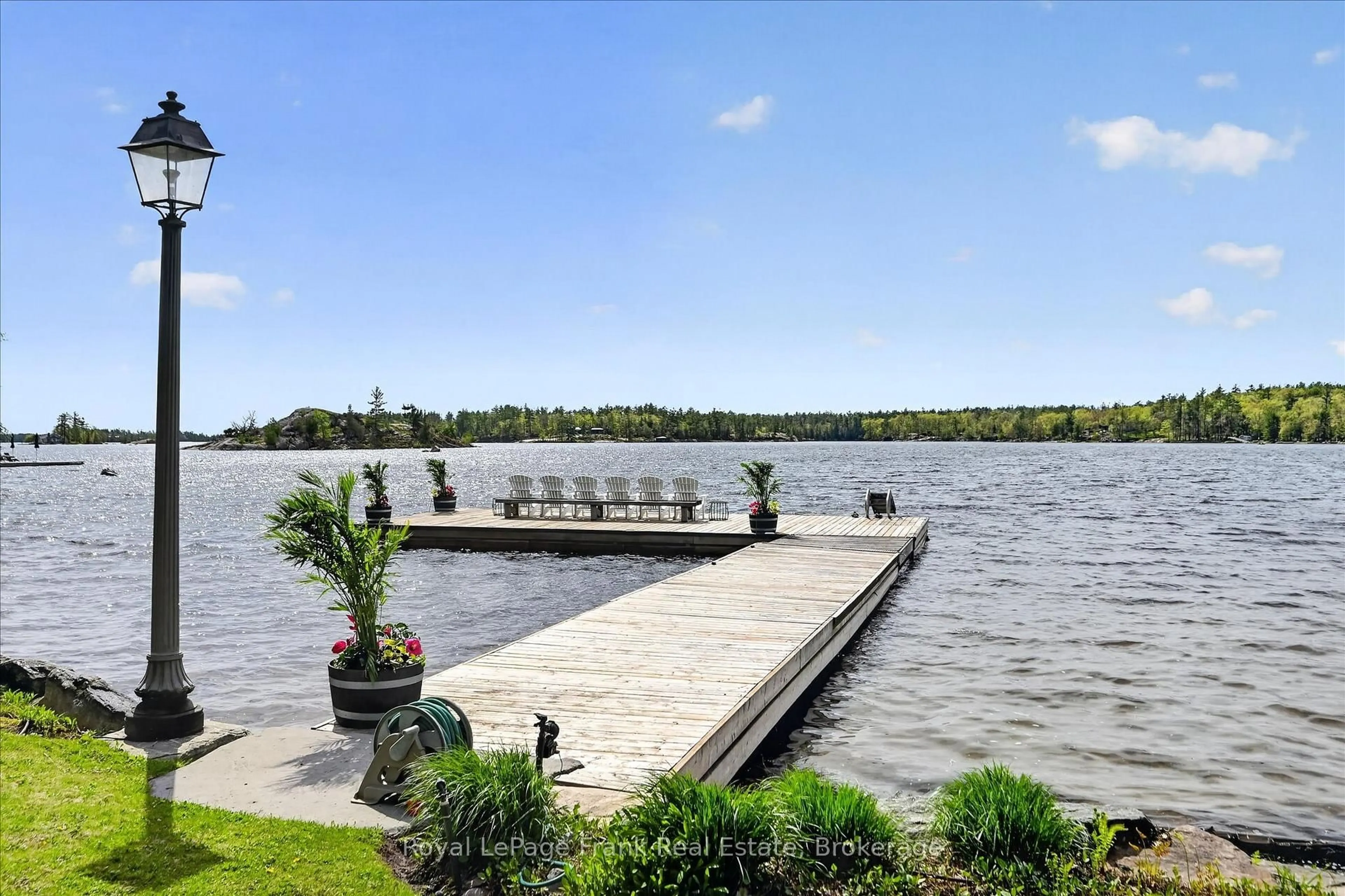 Patio, water/lake/river/ocean view for 38 Napier Cres, North Kawartha Ontario K0L 2H0