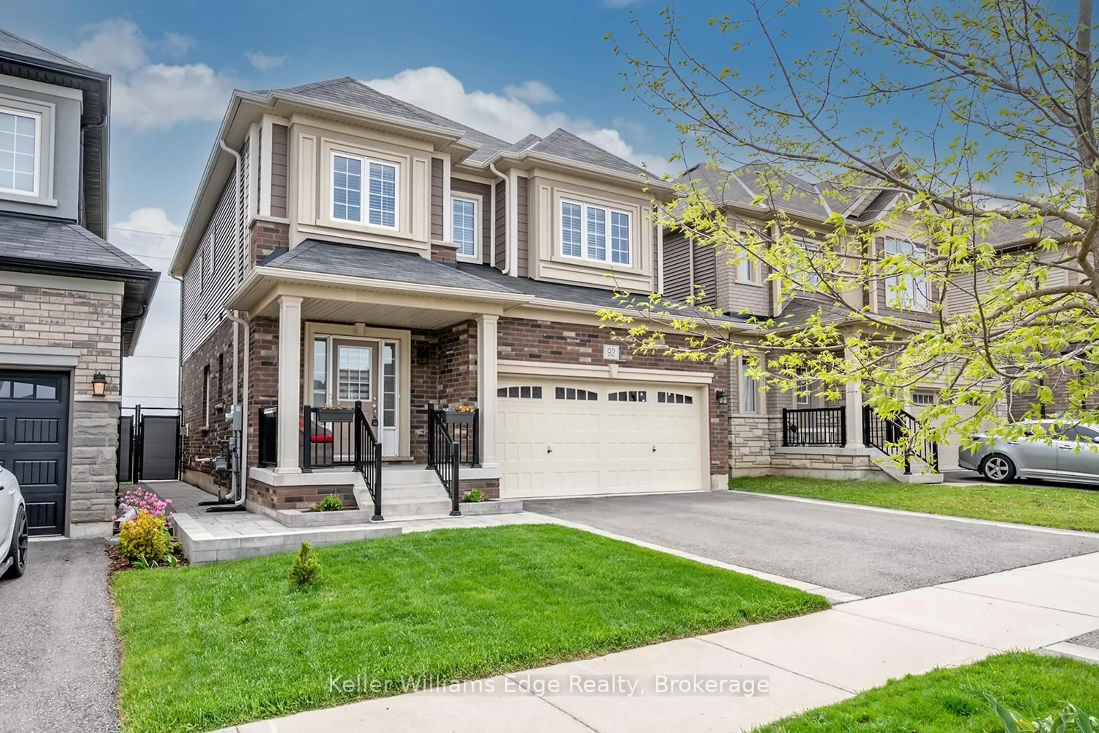 Home with brick exterior material, street for 92 Flagg Ave, Brant Ontario N3L 0J9