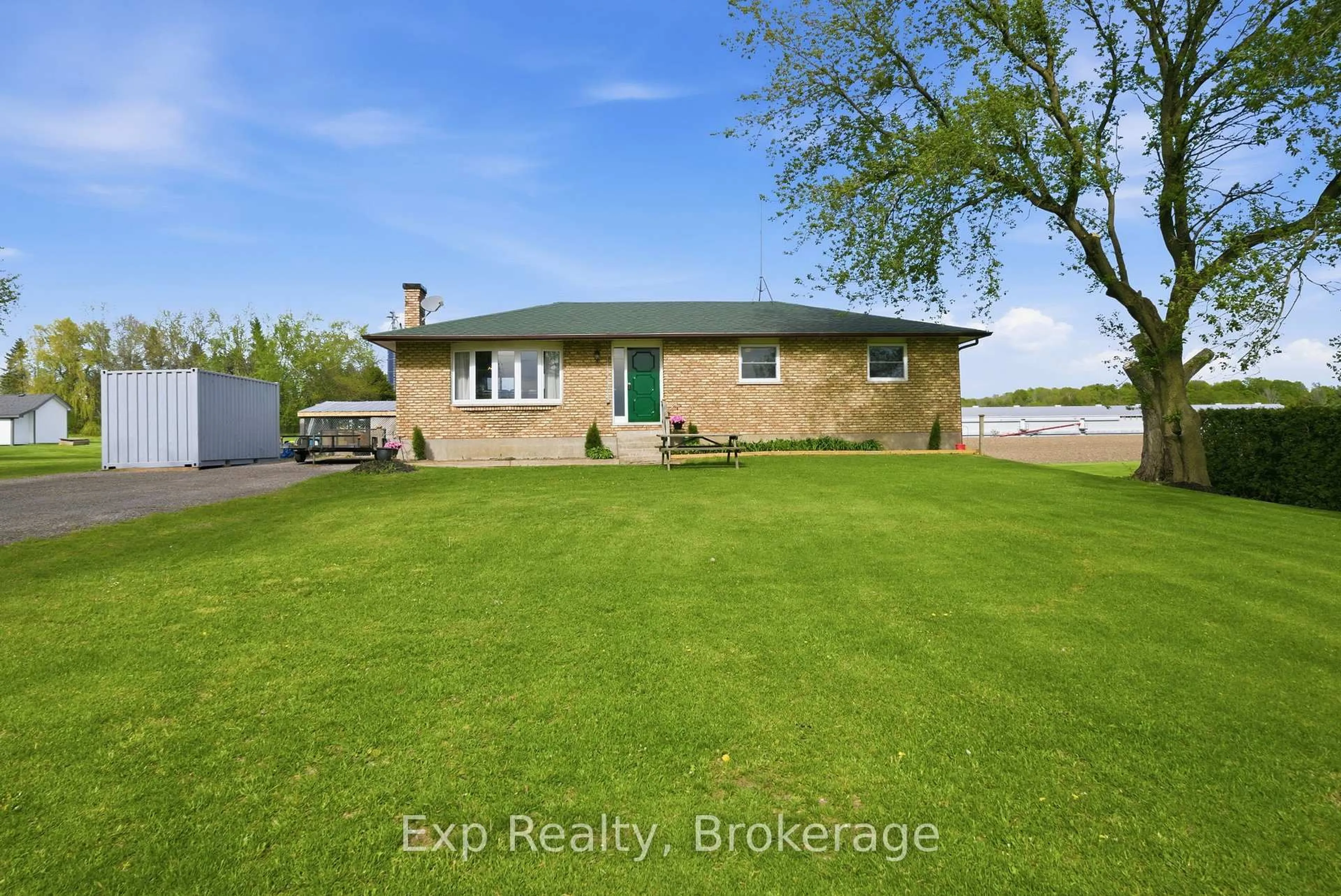 A pic from outside/outdoor area/front of a property/back of a property/a pic from drone, water/lake/river/ocean view for 703 Stewart Rd, Alnwick/Haldimand Ontario K0K 1C0