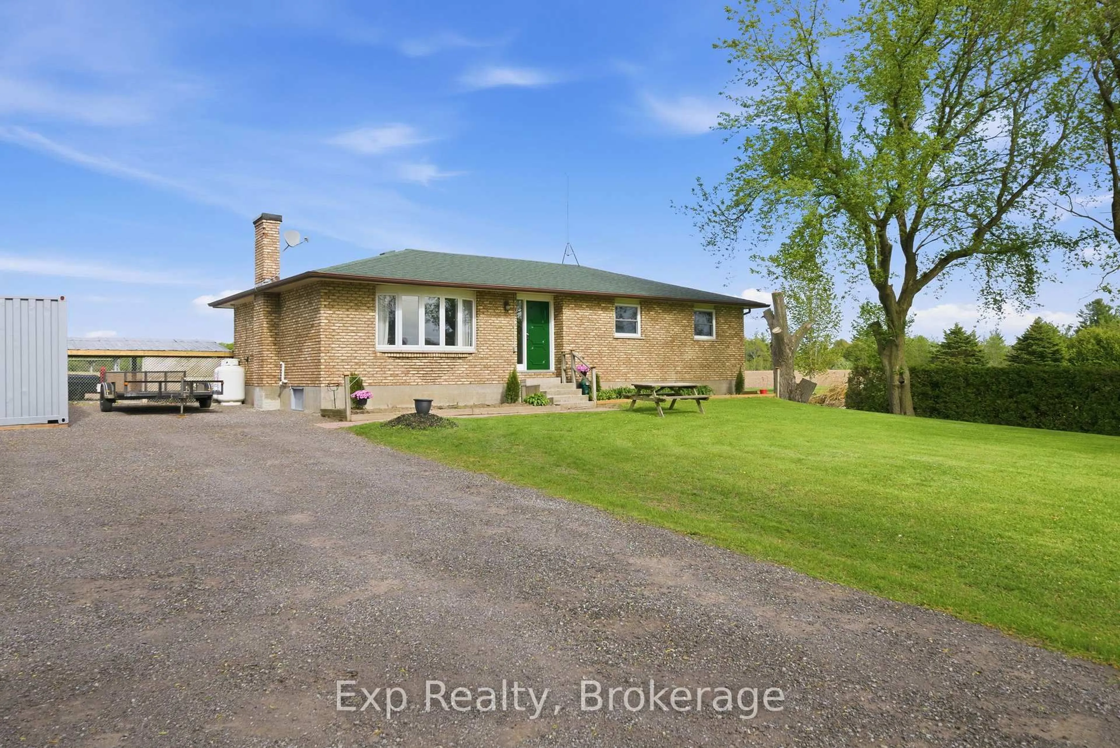 A pic from outside/outdoor area/front of a property/back of a property/a pic from drone, unknown for 703 Stewart Rd, Alnwick/Haldimand Ontario K0K 1C0