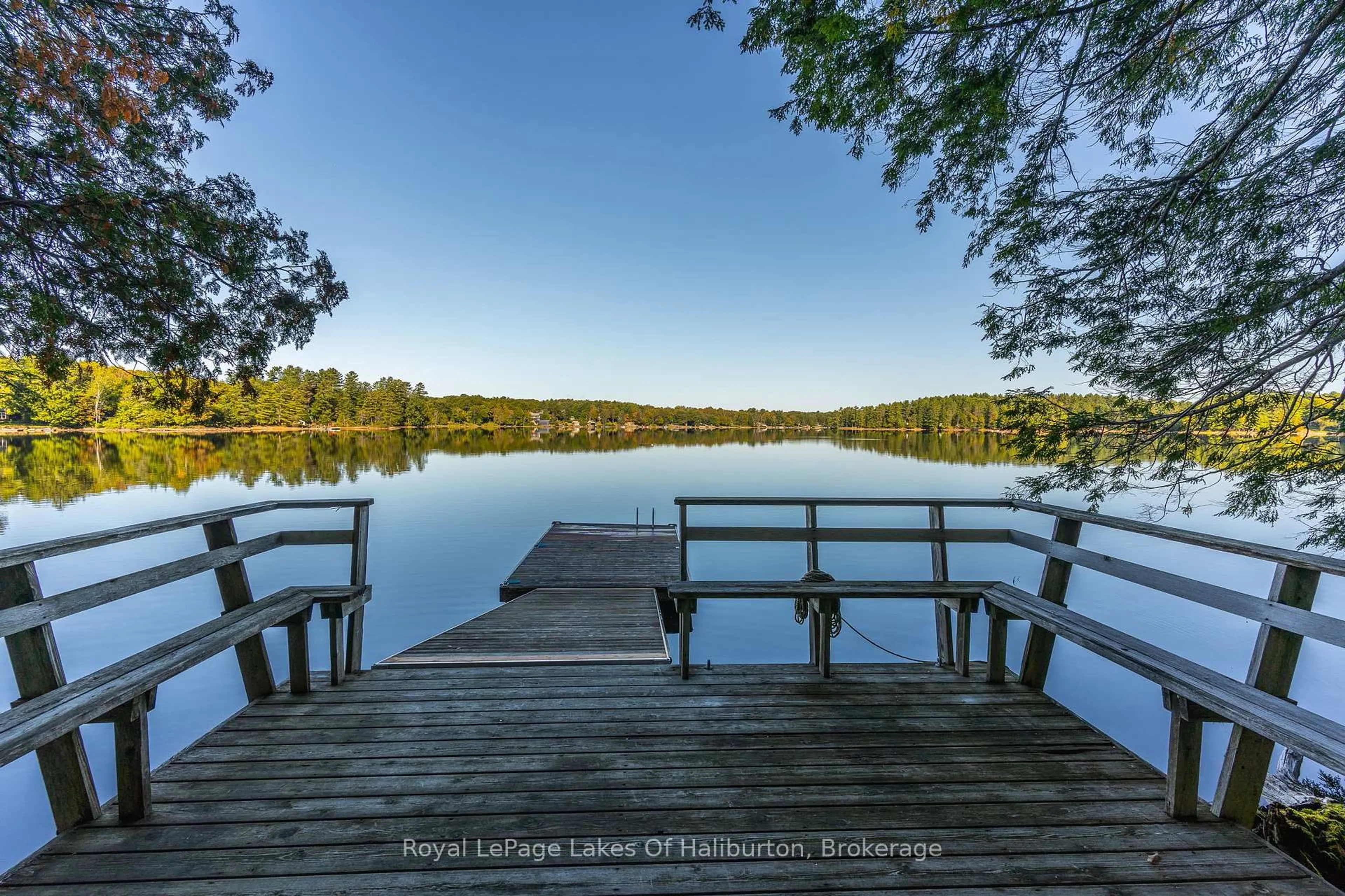 Patio, water/lake/river/ocean view for 1330 Kushog Lake Rd, Algonquin Highlands Ontario K0M 1S0