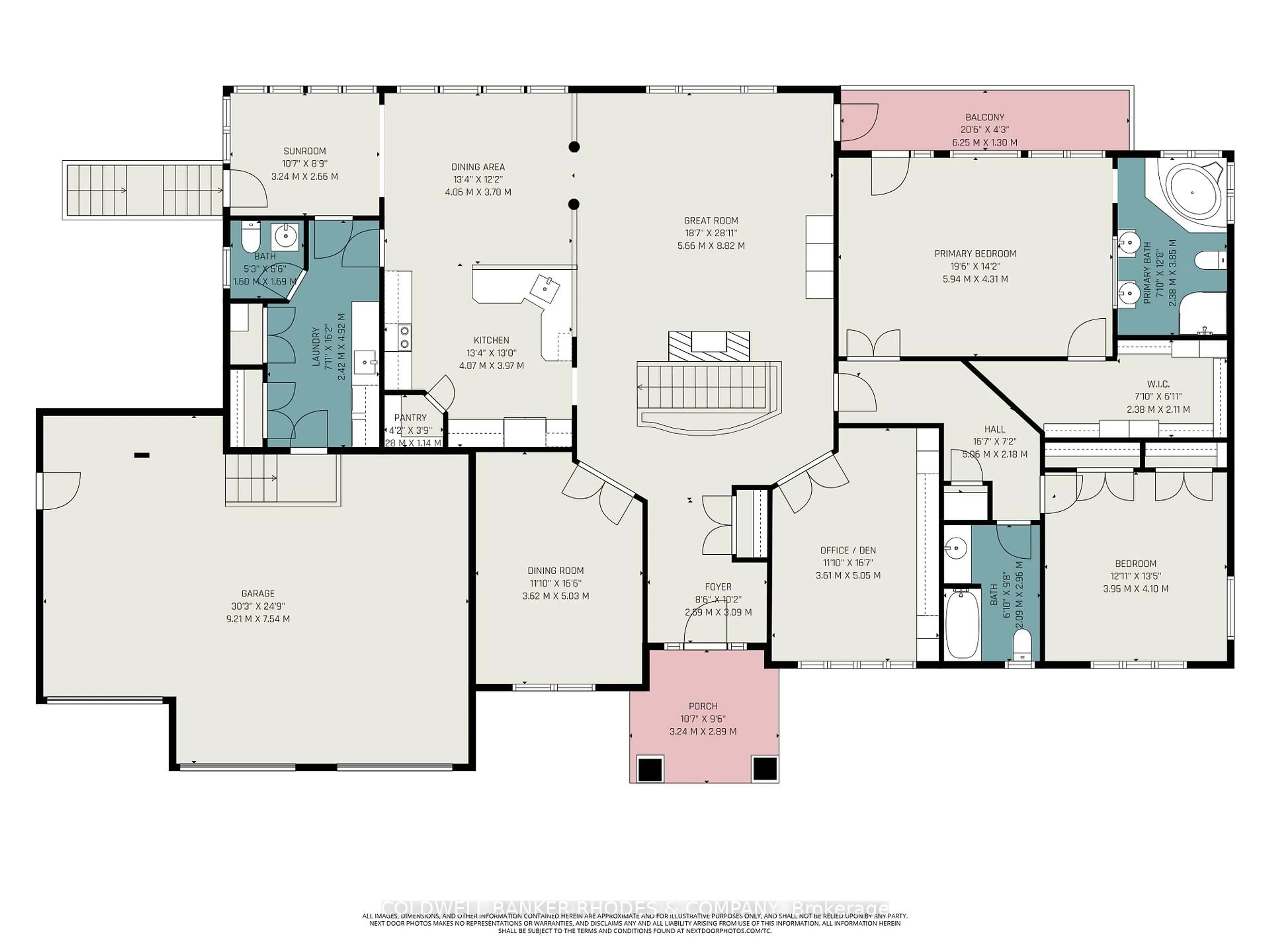 Floor plan for 101 Duck Pond Pl, Ottawa Ontario K0A 1T0