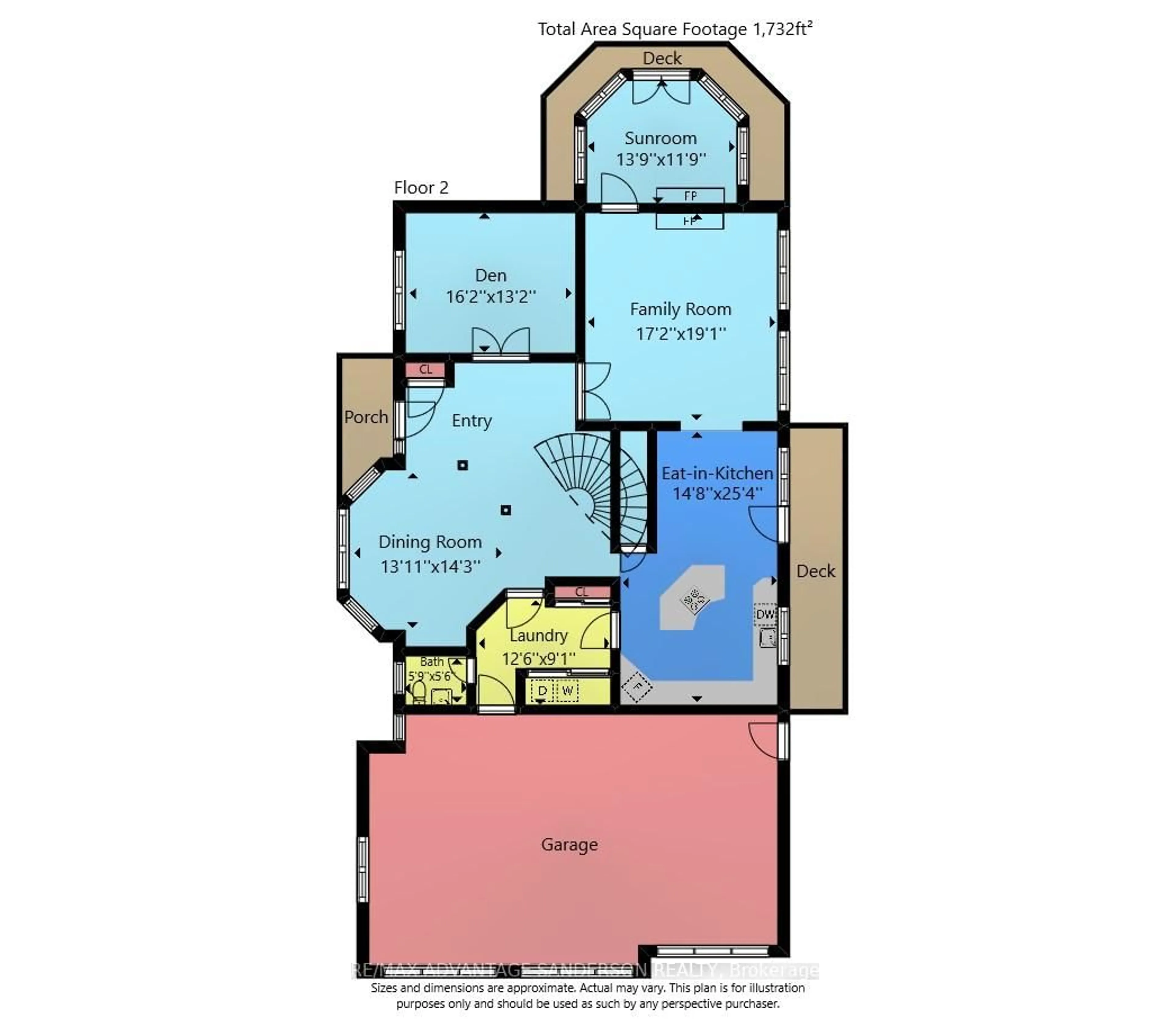 Floor plan for 1796 Gainsborough Rd, London North Ontario N6H 5L2