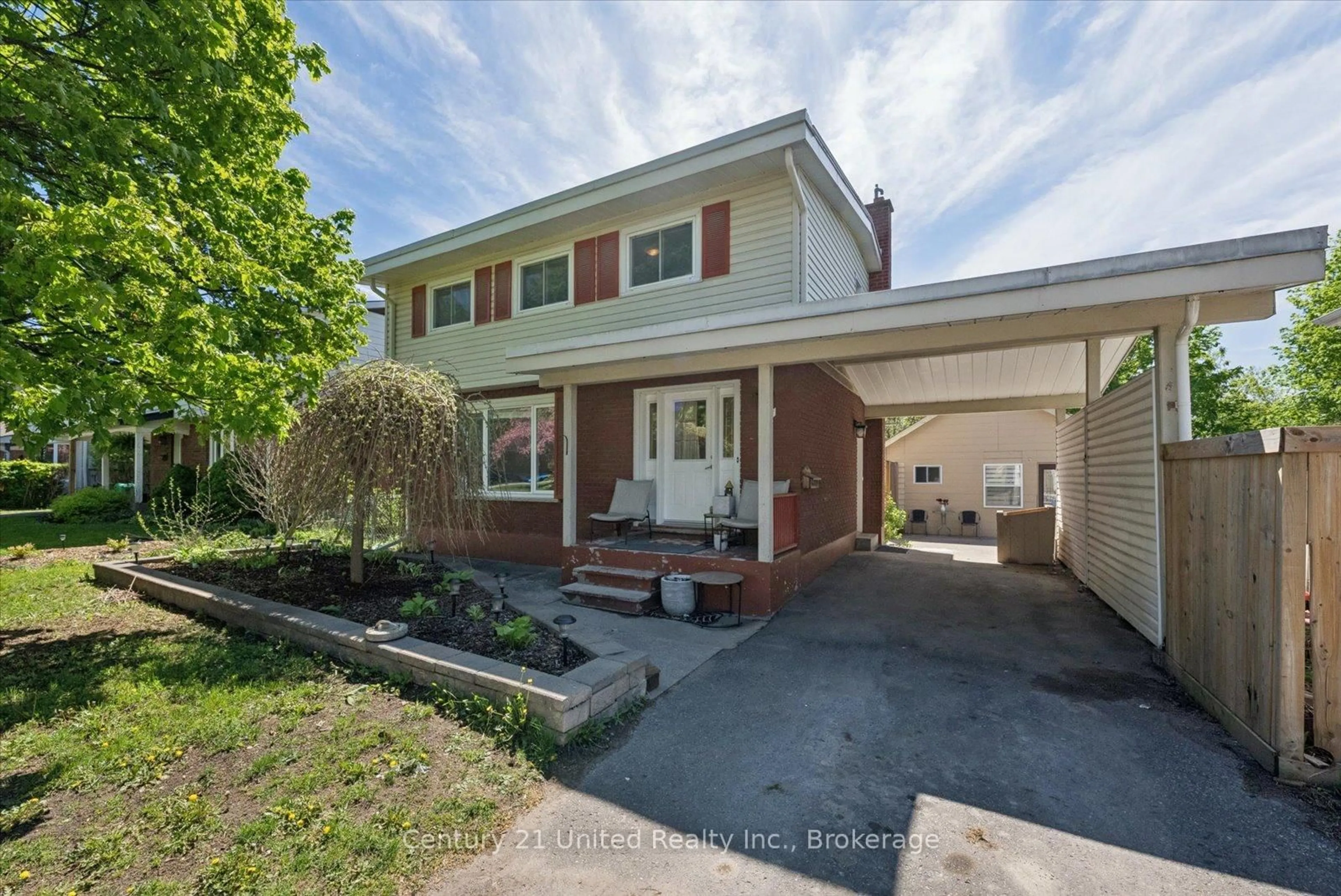 Home with brick exterior material, street for 277 Greenlawn Ave, Peterborough Ontario K9H 5K7