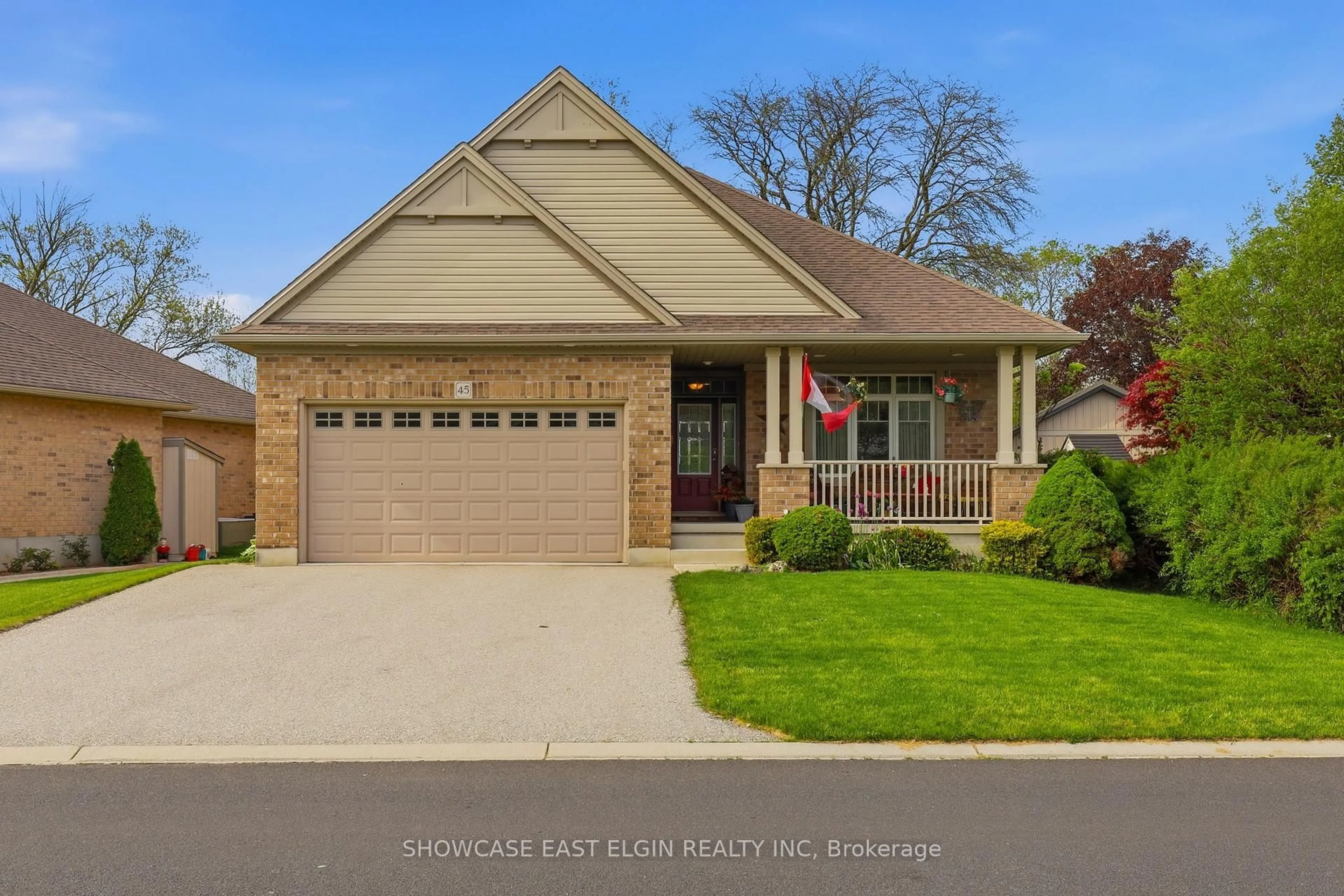 Home with brick exterior material, street for 45 Treadwell St, Aylmer Ontario N5H 3B7