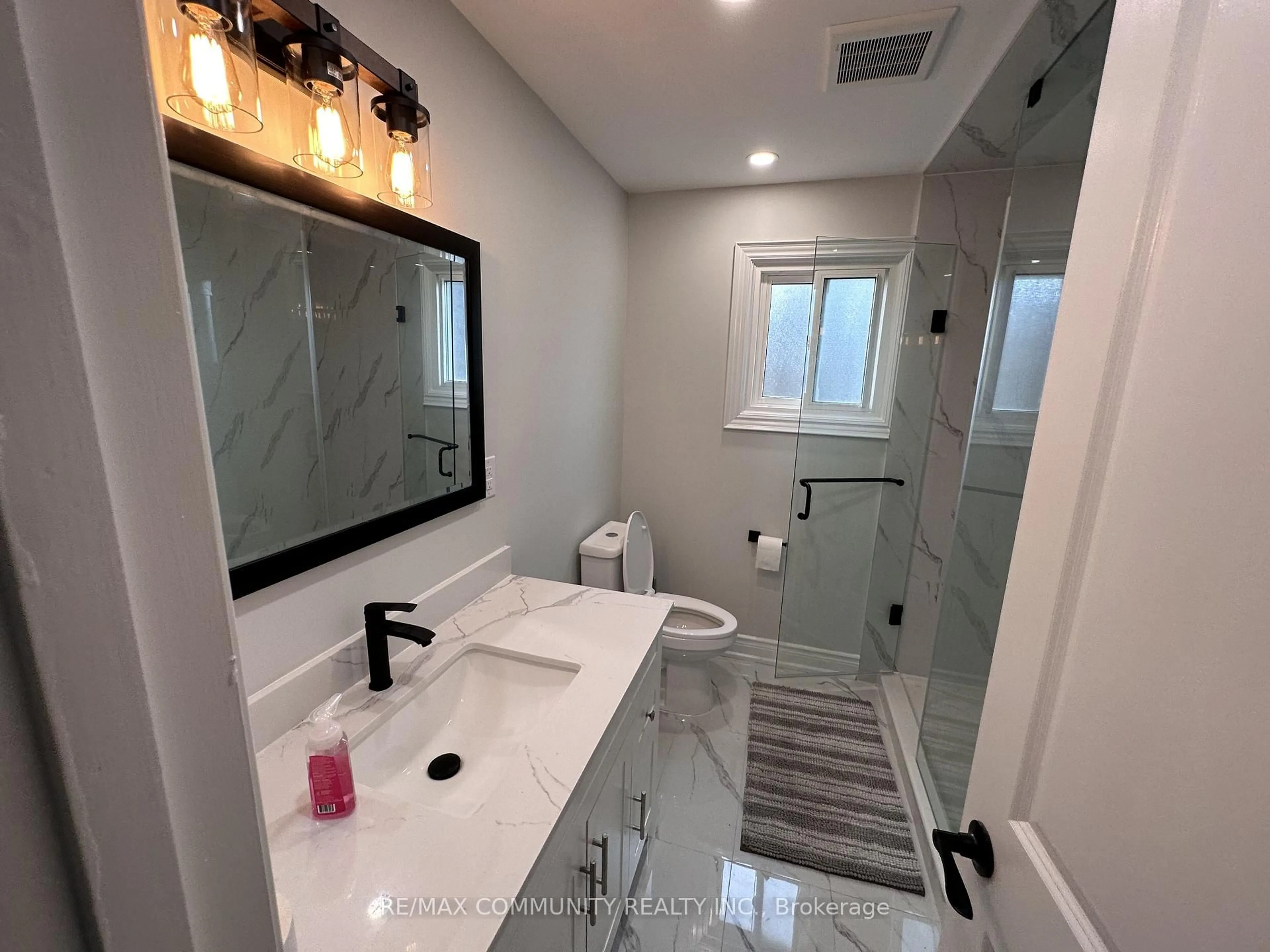 Contemporary bathroom, ceramic/tile floor for 3 Hillside Dr, Kawartha Lakes Ontario K0M 2C0