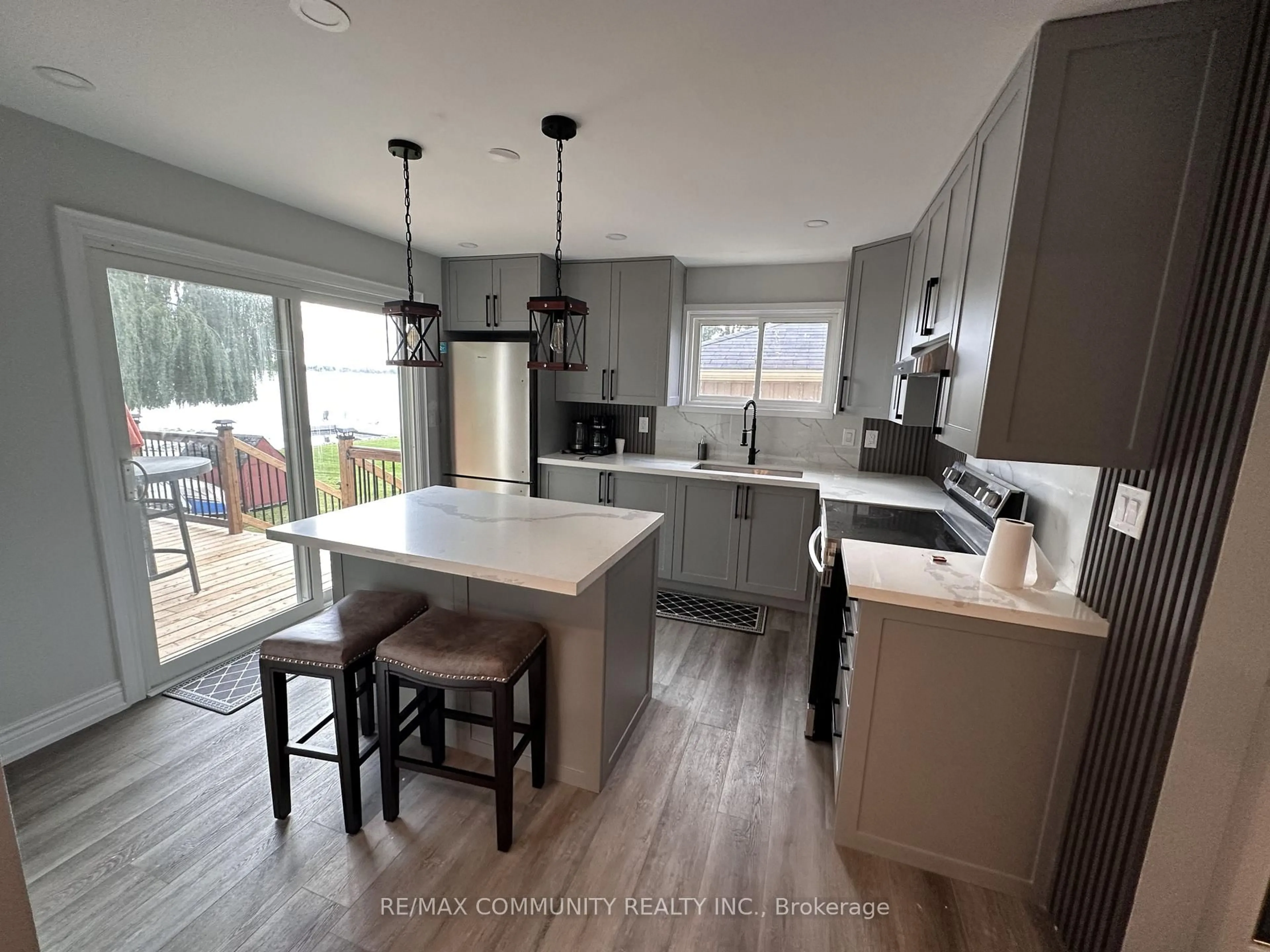Open concept kitchen, unknown for 3 Hillside Dr, Kawartha Lakes Ontario K0M 2C0