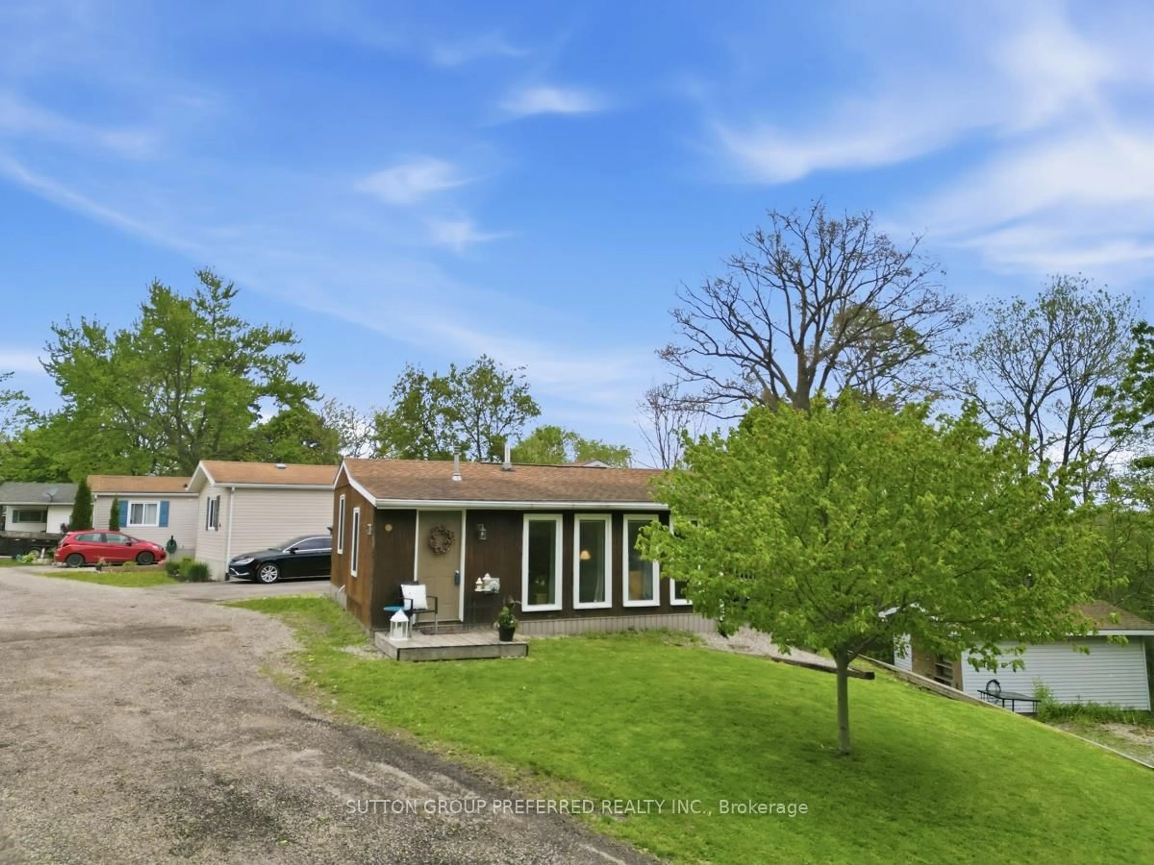 A pic from outside/outdoor area/front of a property/back of a property/a pic from drone, unknown for 3100 Dorchester Rd #52A, Thames Centre Ontario N0L 1G5