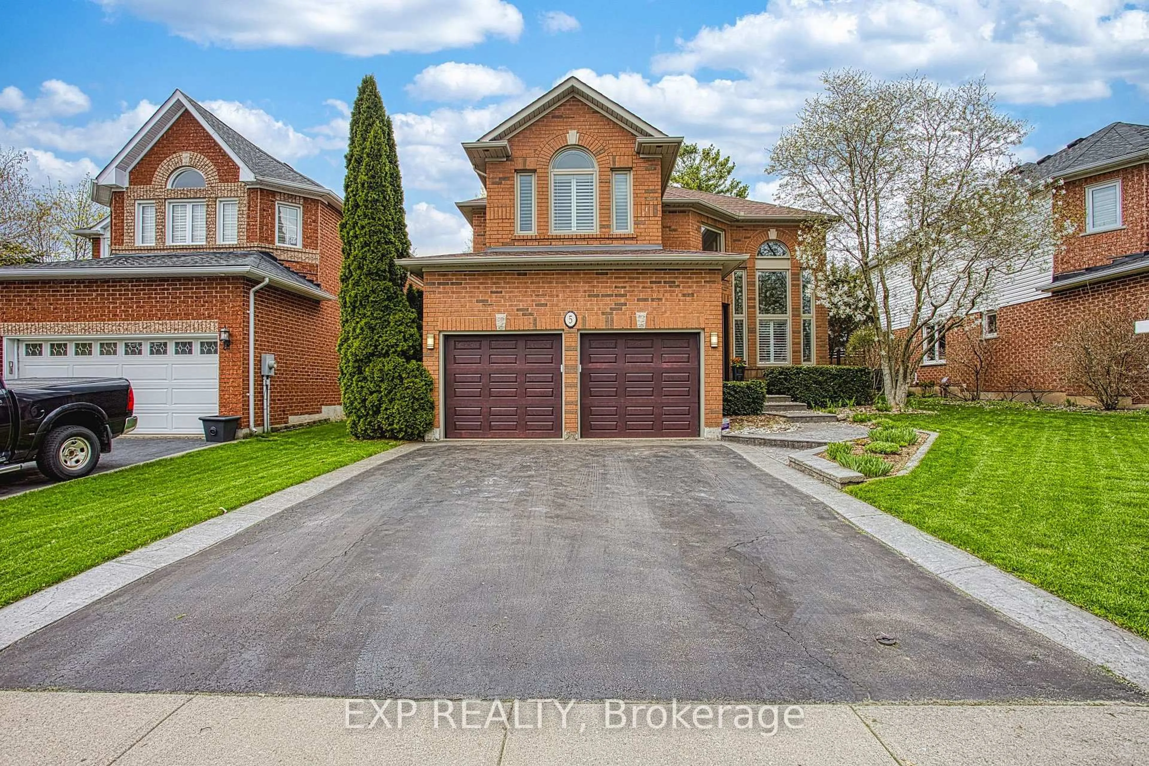 Home with brick exterior material, street for 5 Shetland Dr, Hamilton Ontario L8B 0N9
