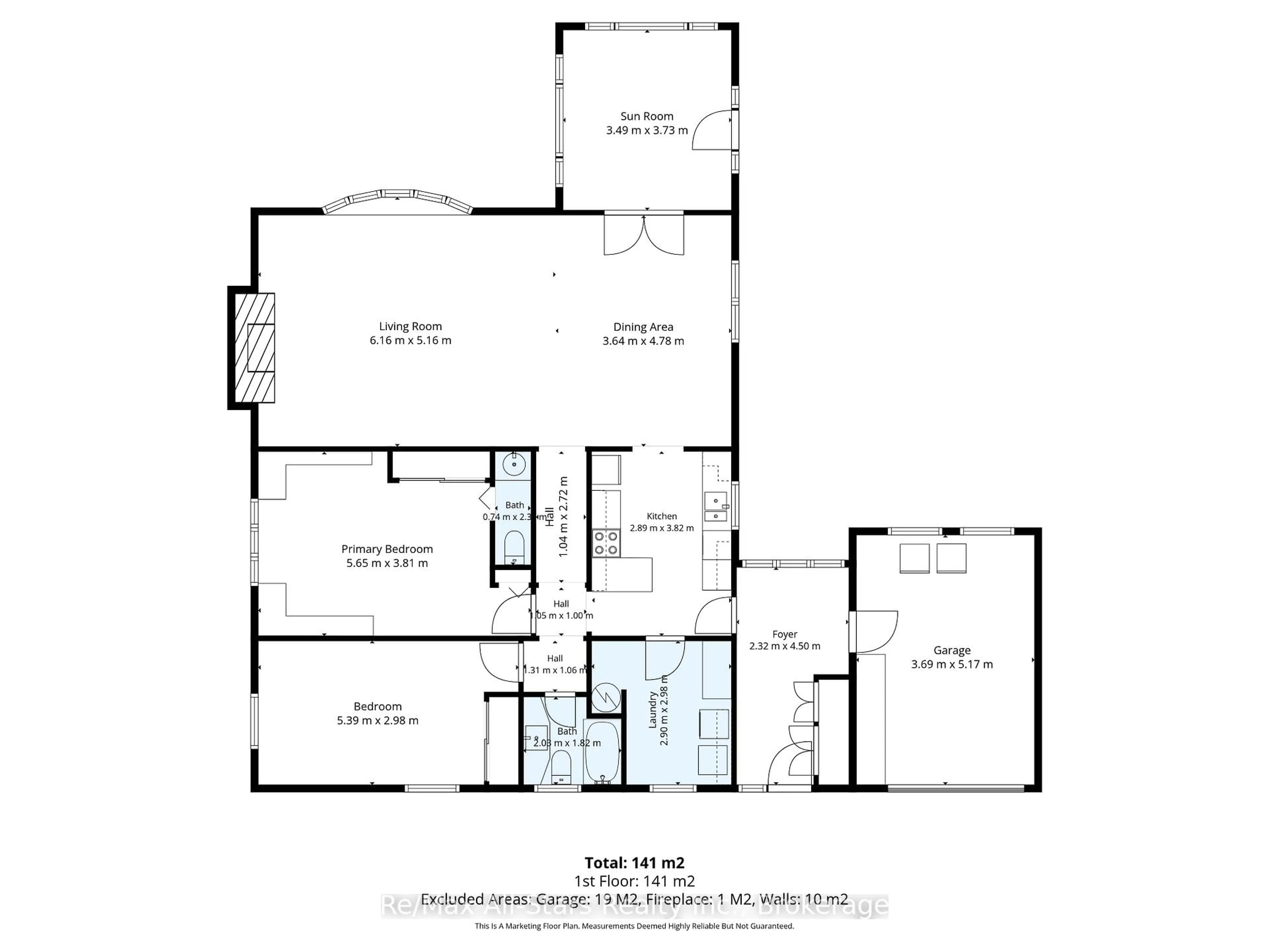 Floor plan for 44 Trent Canal Rd, Kawartha Lakes Ontario K0M 1N0