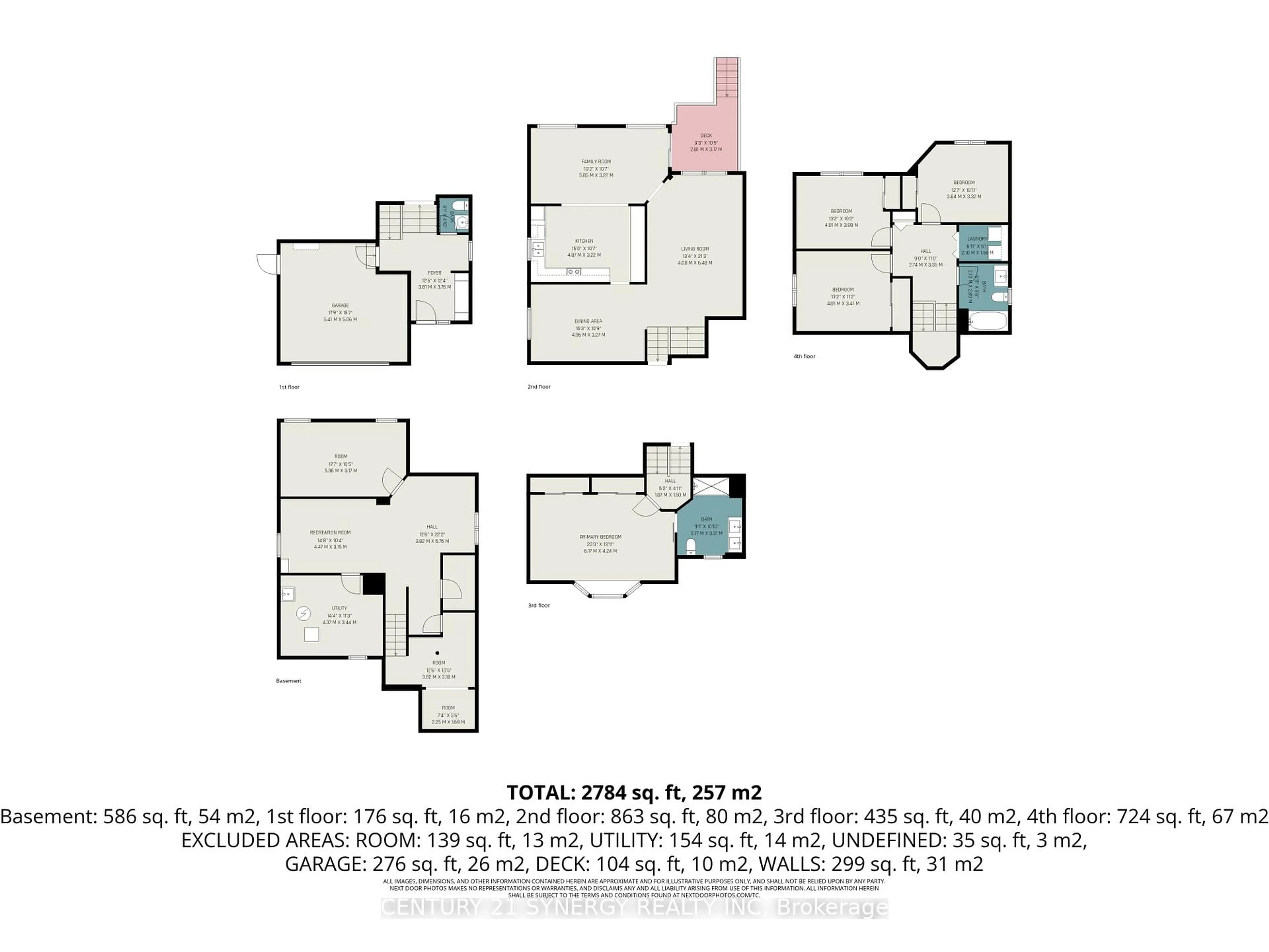 Floor plan for 31 Willow Glen Dr, Ottawa Ontario K2M 1K8