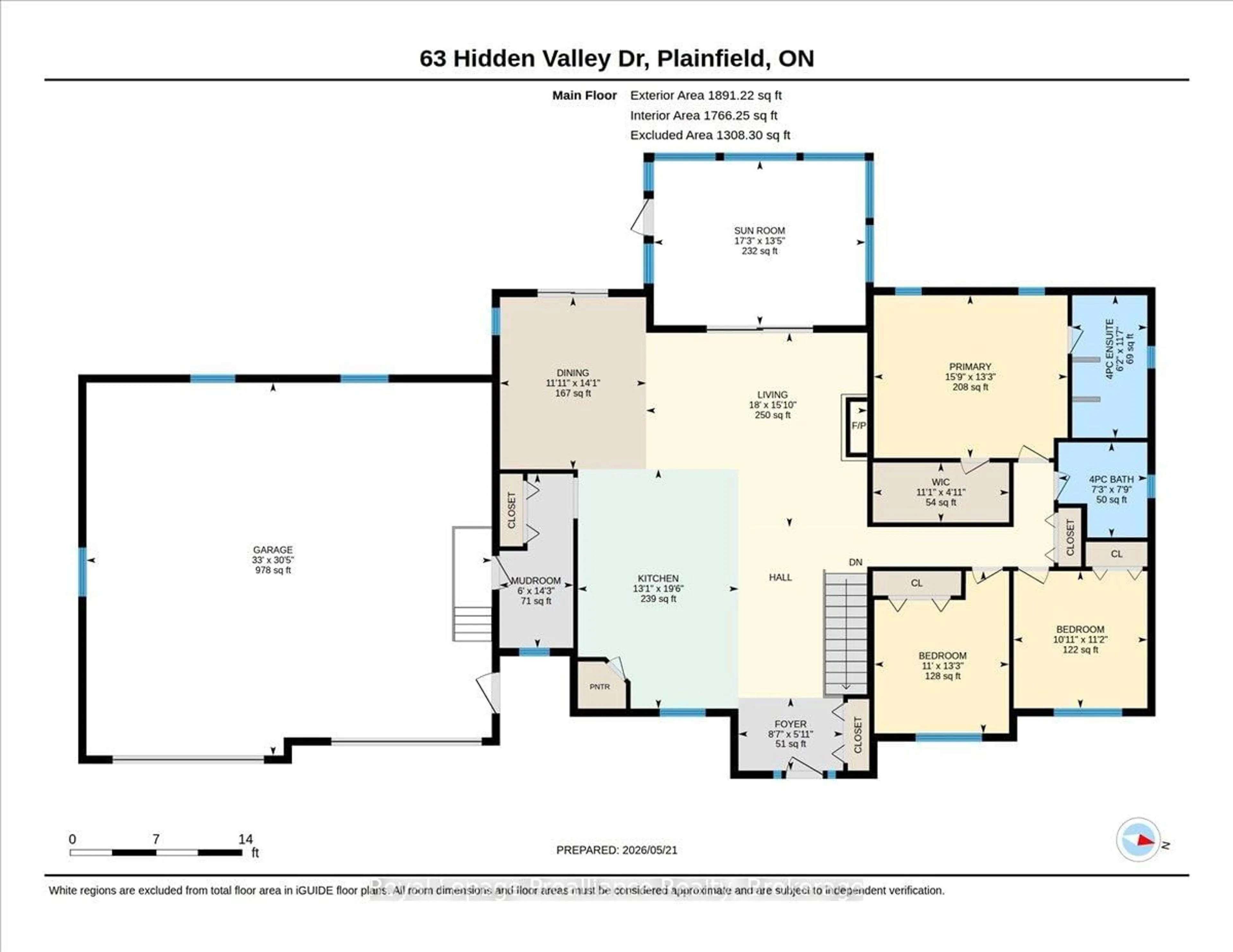 Floor plan for 63 Hiddenvalley Dr, Belleville Ontario K0K 2V0