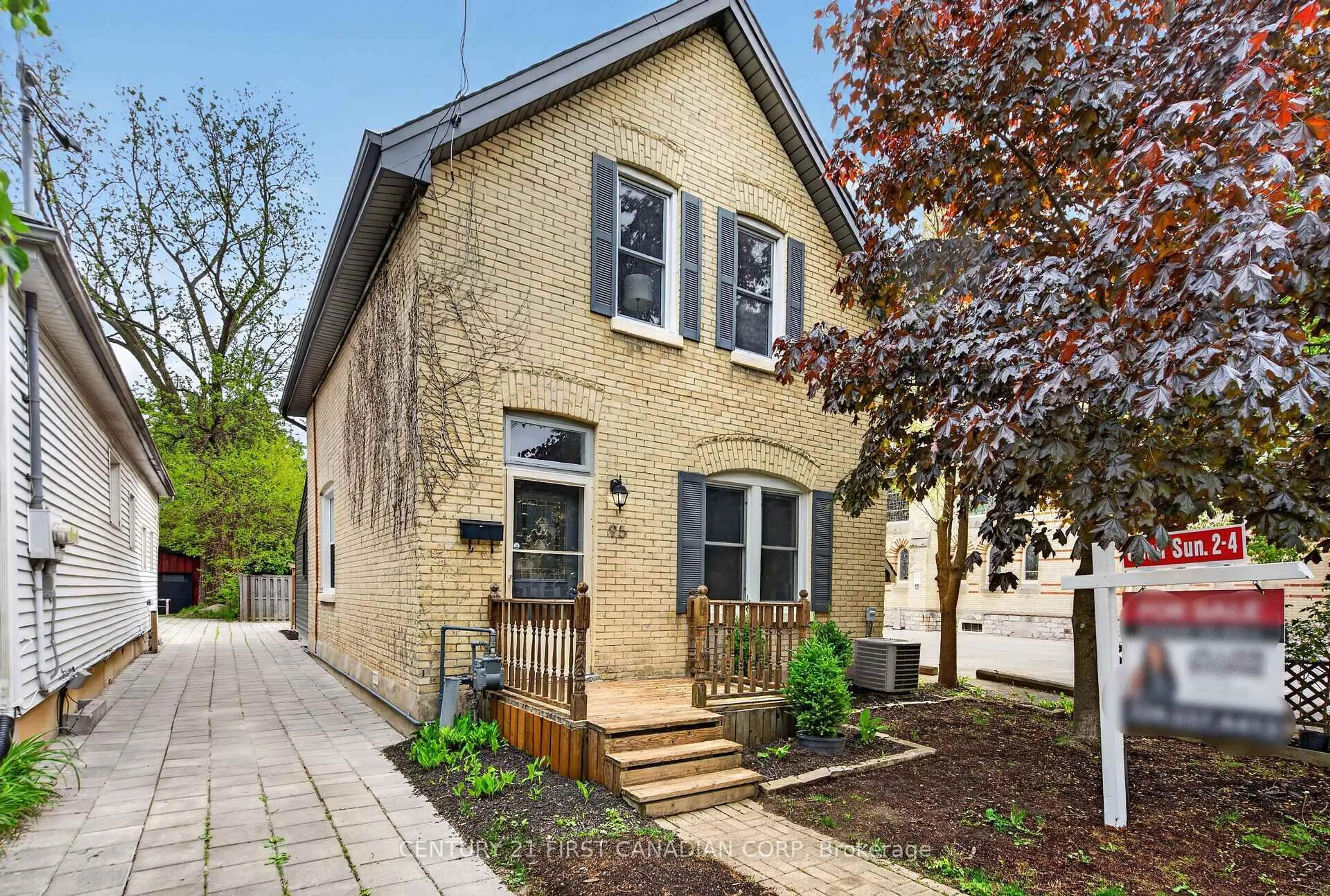 Home with brick exterior material, street for 95 ASKIN St, London South Ontario N6C 1E7