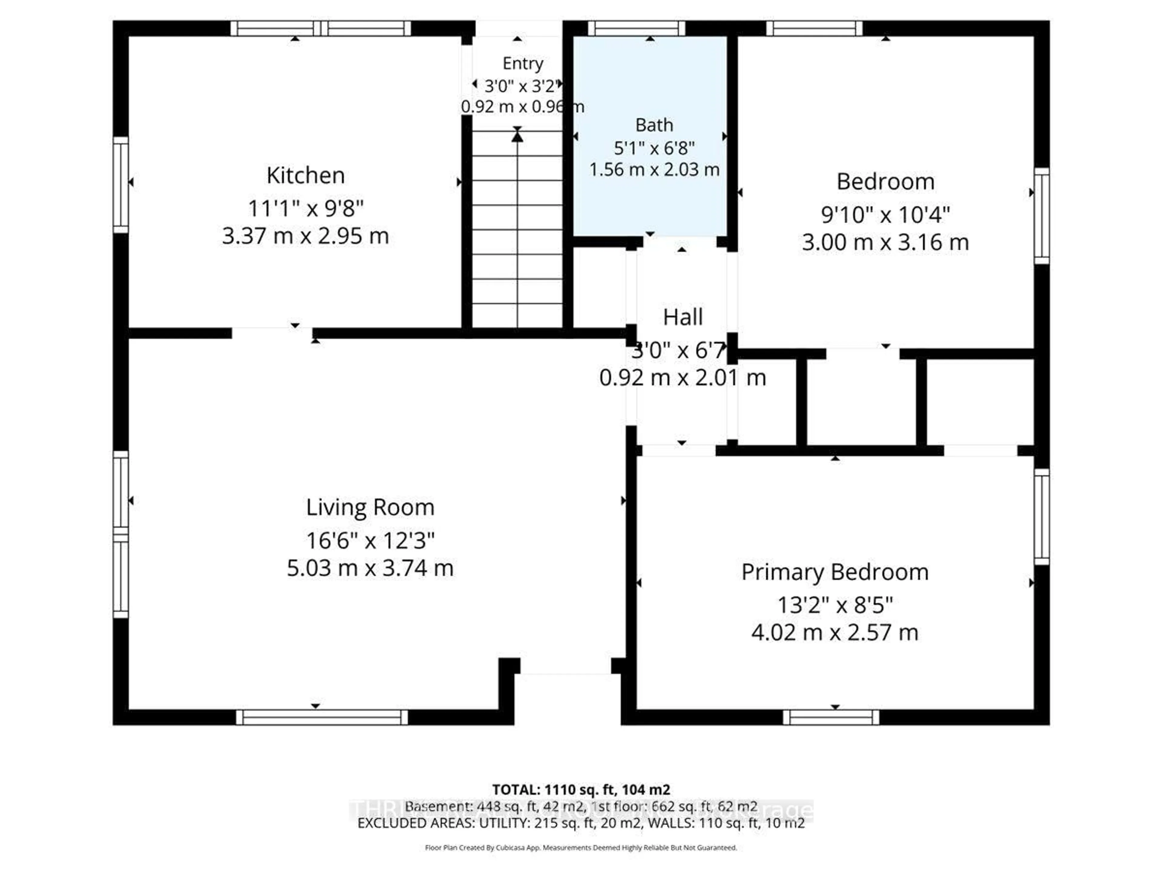 Floor plan for 172 Gammage St, London East Ontario N5Y 2B3