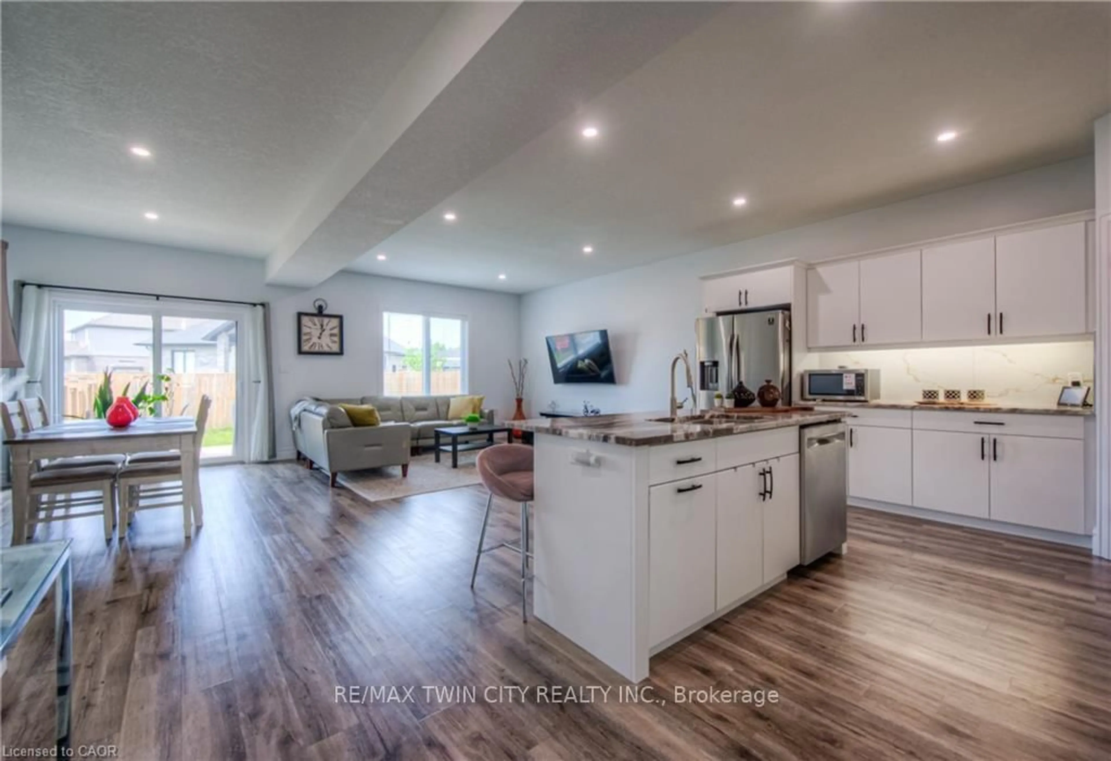 Open concept kitchen, unknown for 741 Hollinger Ave, North Perth Ontario N4W 0J3