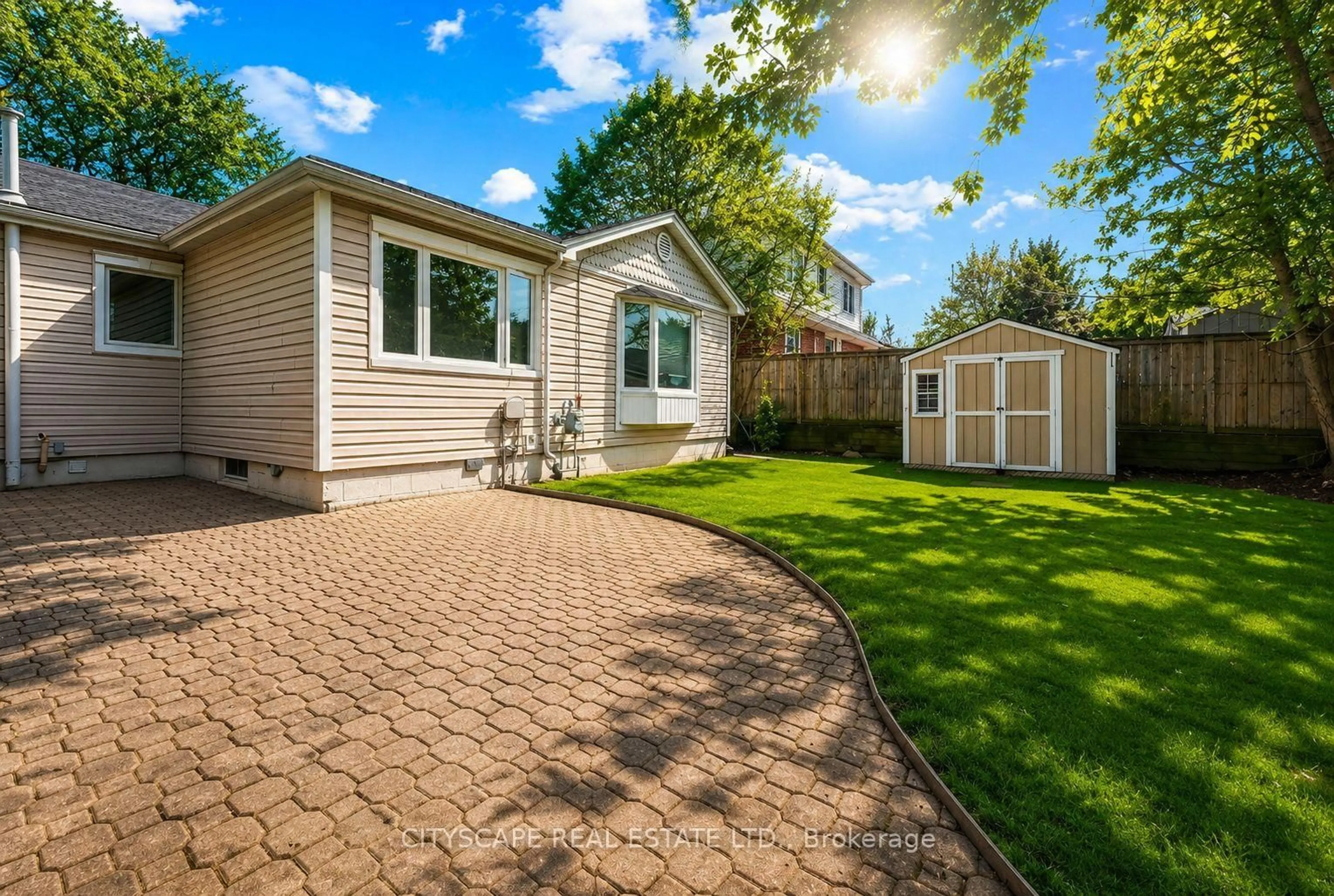 Home with vinyl exterior material, street for 17 Rita St, Hamilton Ontario L9H 4S1