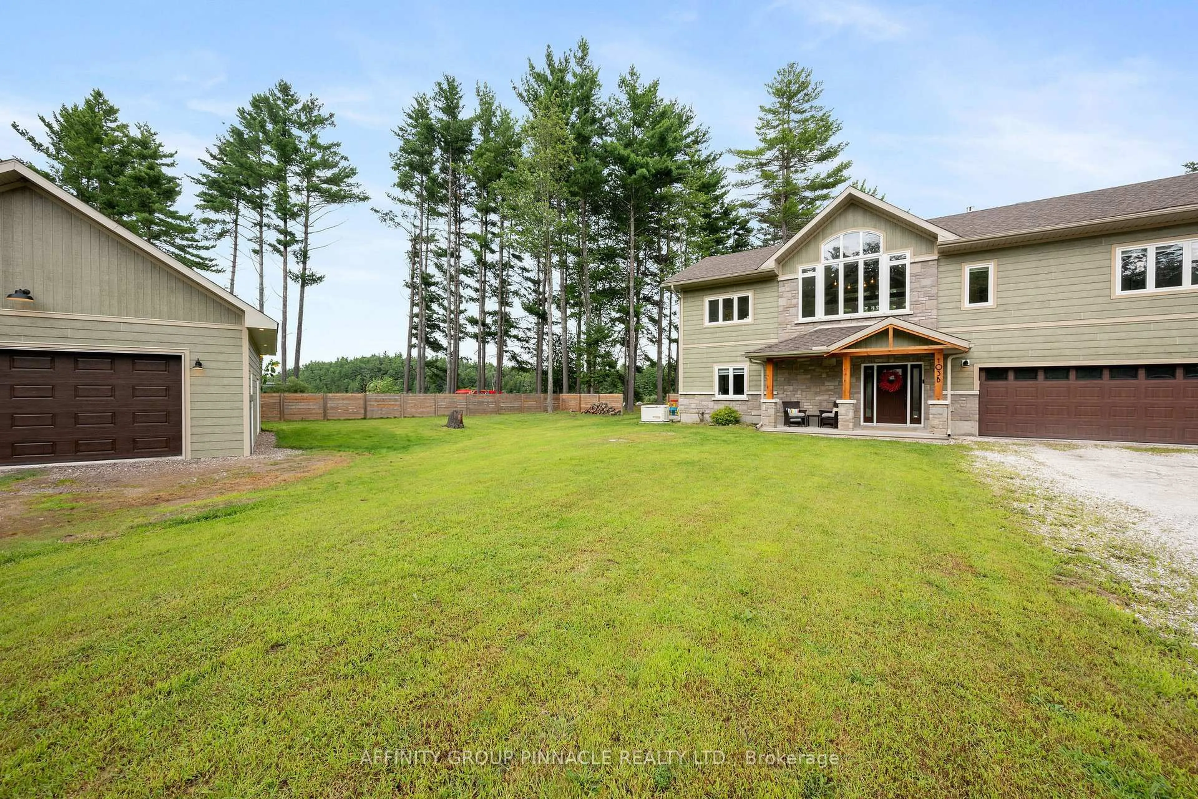 Patio, water/lake/river/ocean view for 103B Carriage Landing Rd, Haley Station Ontario K0J 1Y0