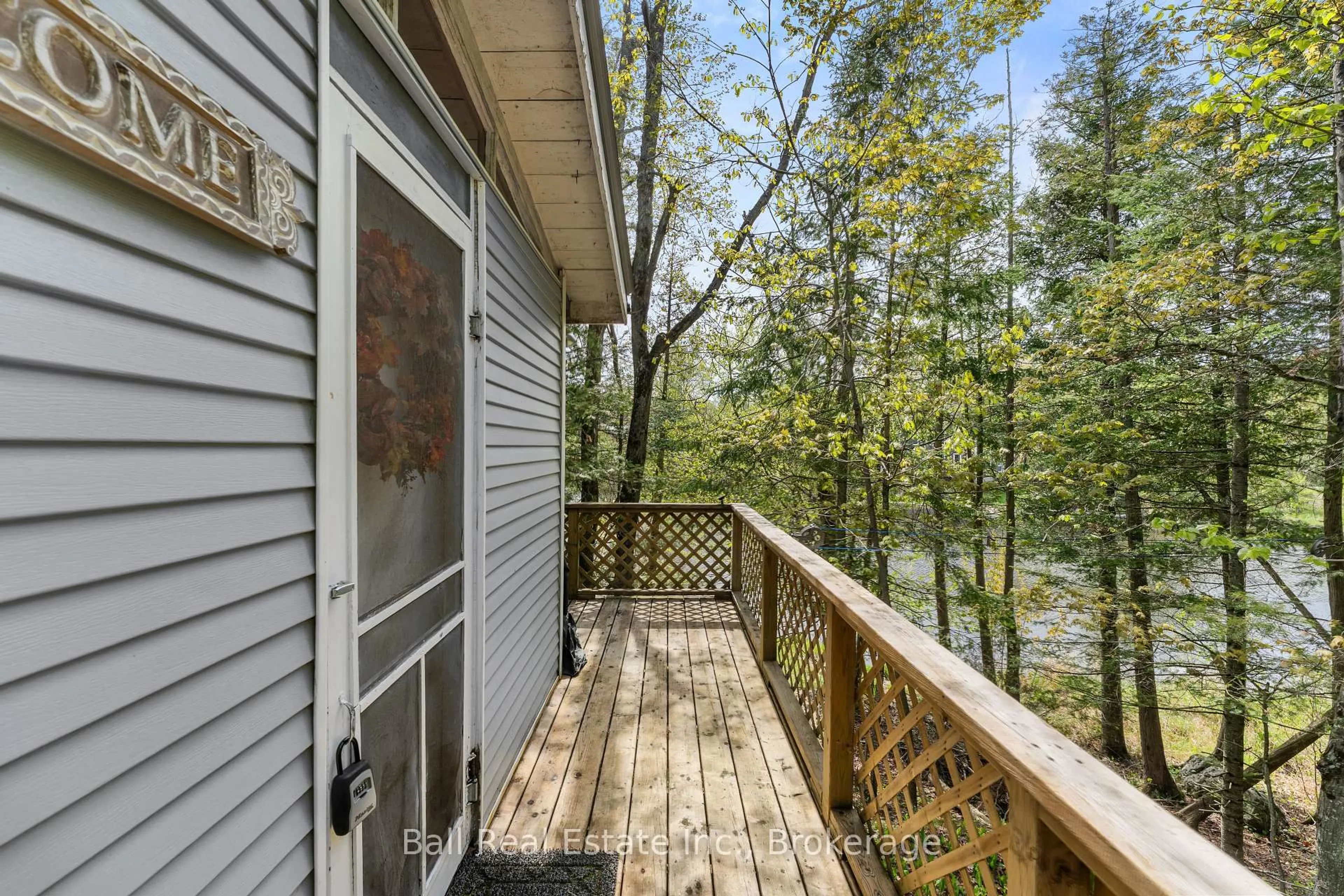 Patio, water/lake/river/ocean view for 14 Fire Route 94C, Trent Lakes Ontario K0M 1A0