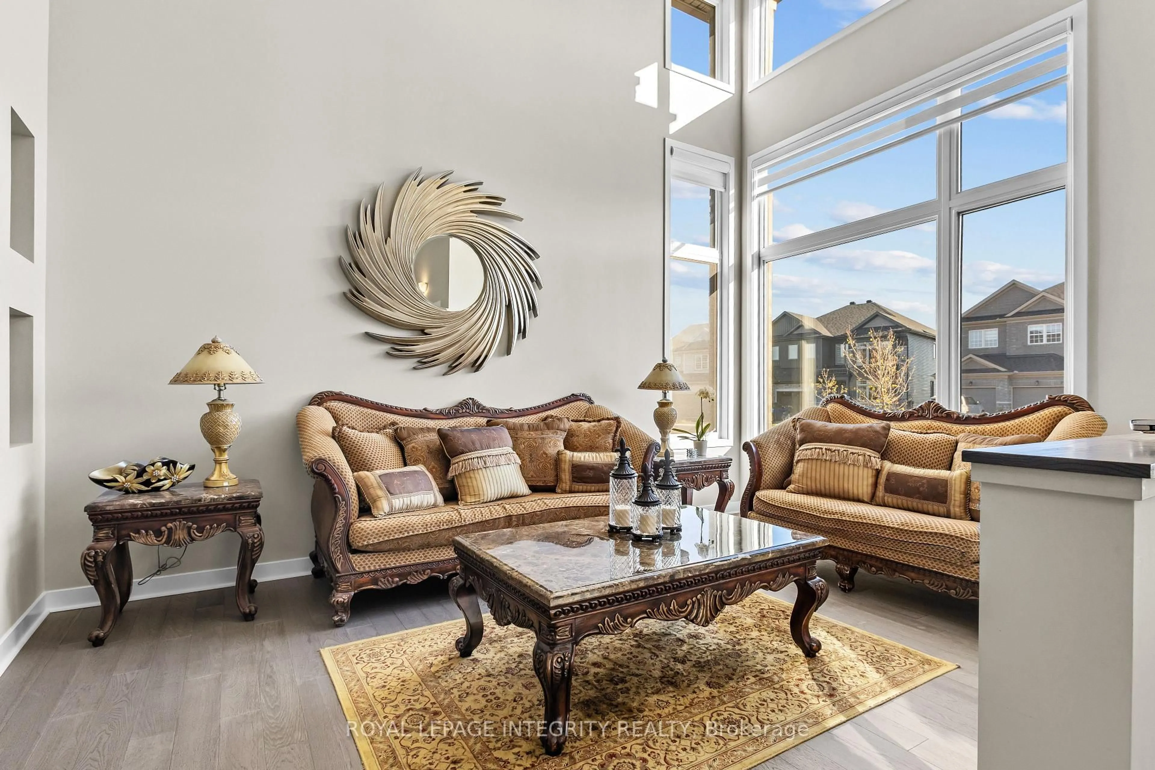 Living room with furniture, unknown for 28 Dun Skipper Dr, Ottawa Ontario K1X 0J3