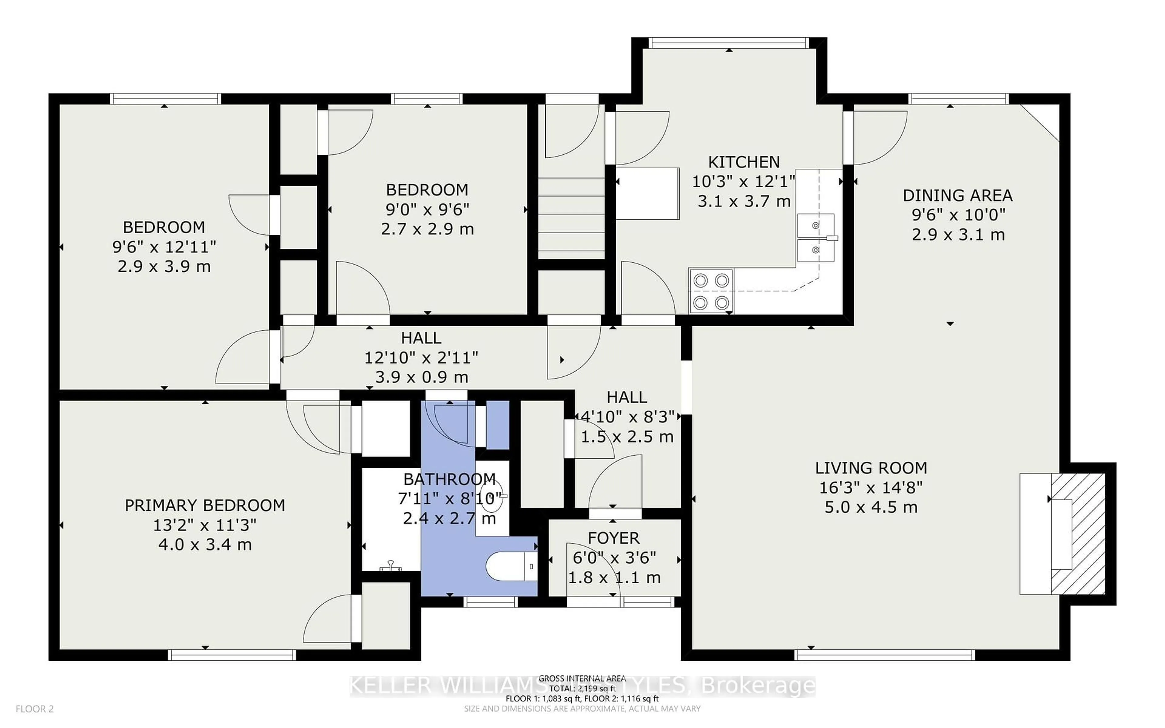 Floor plan for 423 East Mile Rd, London North Ontario N6H 3K4
