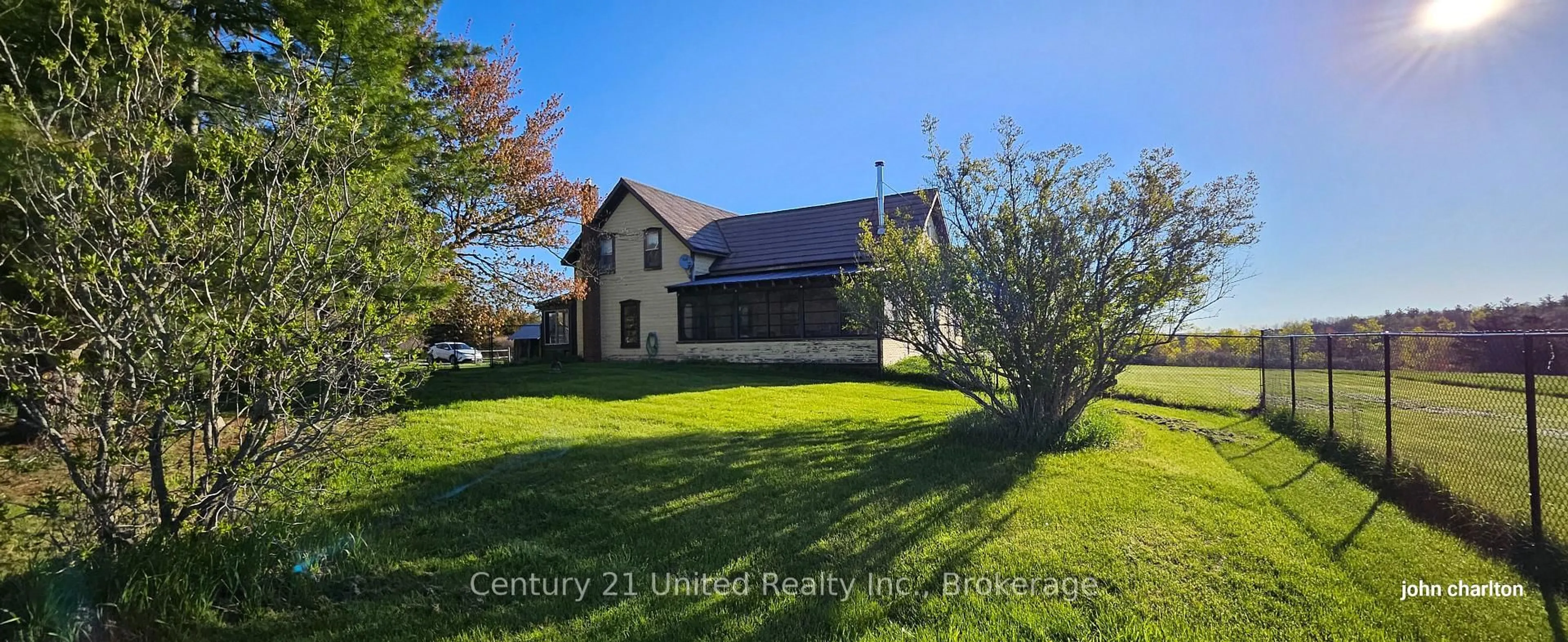 A pic from outside/outdoor area/front of a property/back of a property/a pic from drone, unknown for 327 Concession Rd 6, Trent Hills Ontario K0K 3K0