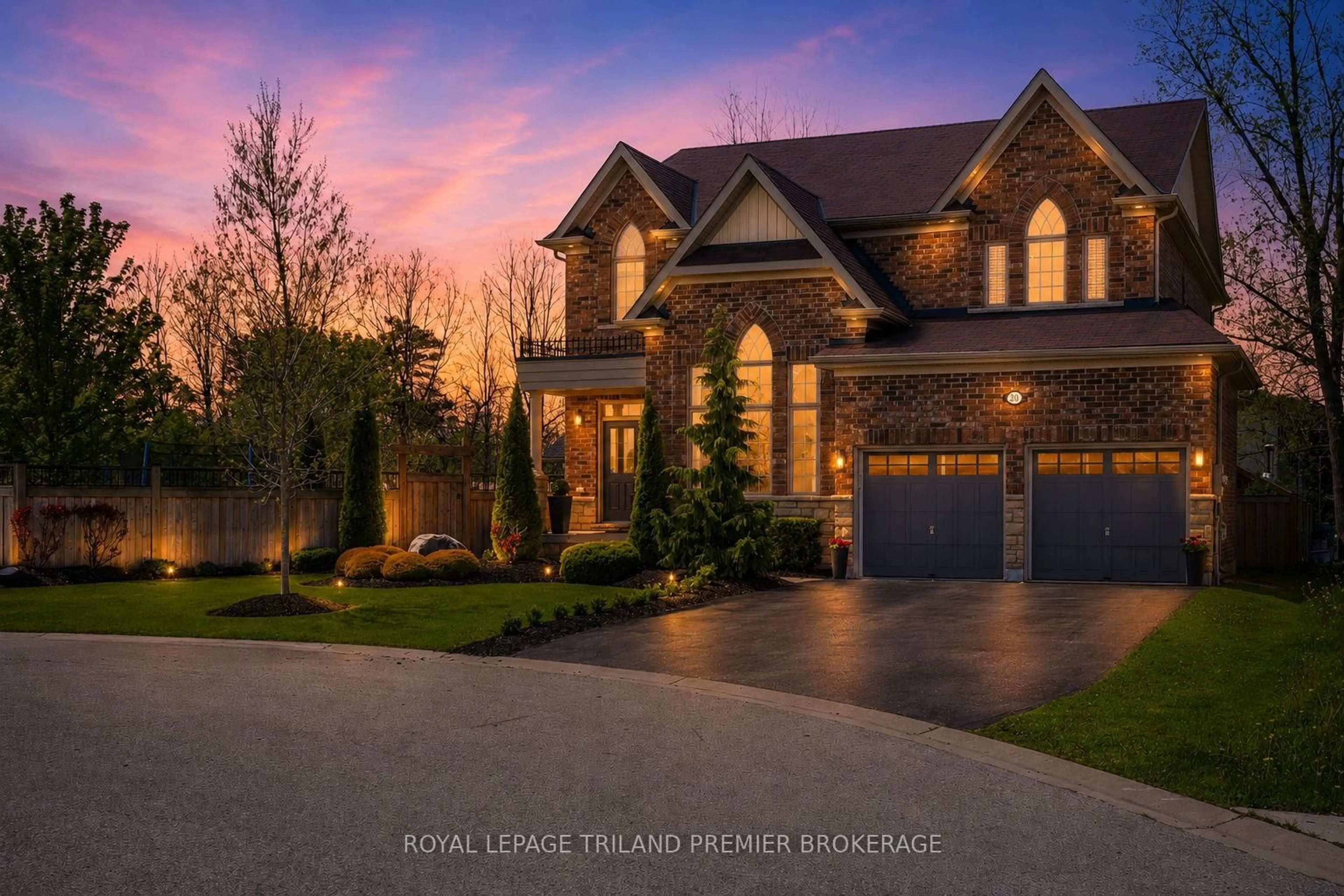 Home with brick exterior material, street for 201 Dorchester Crt, Woodstock Ontario N4S 7W2