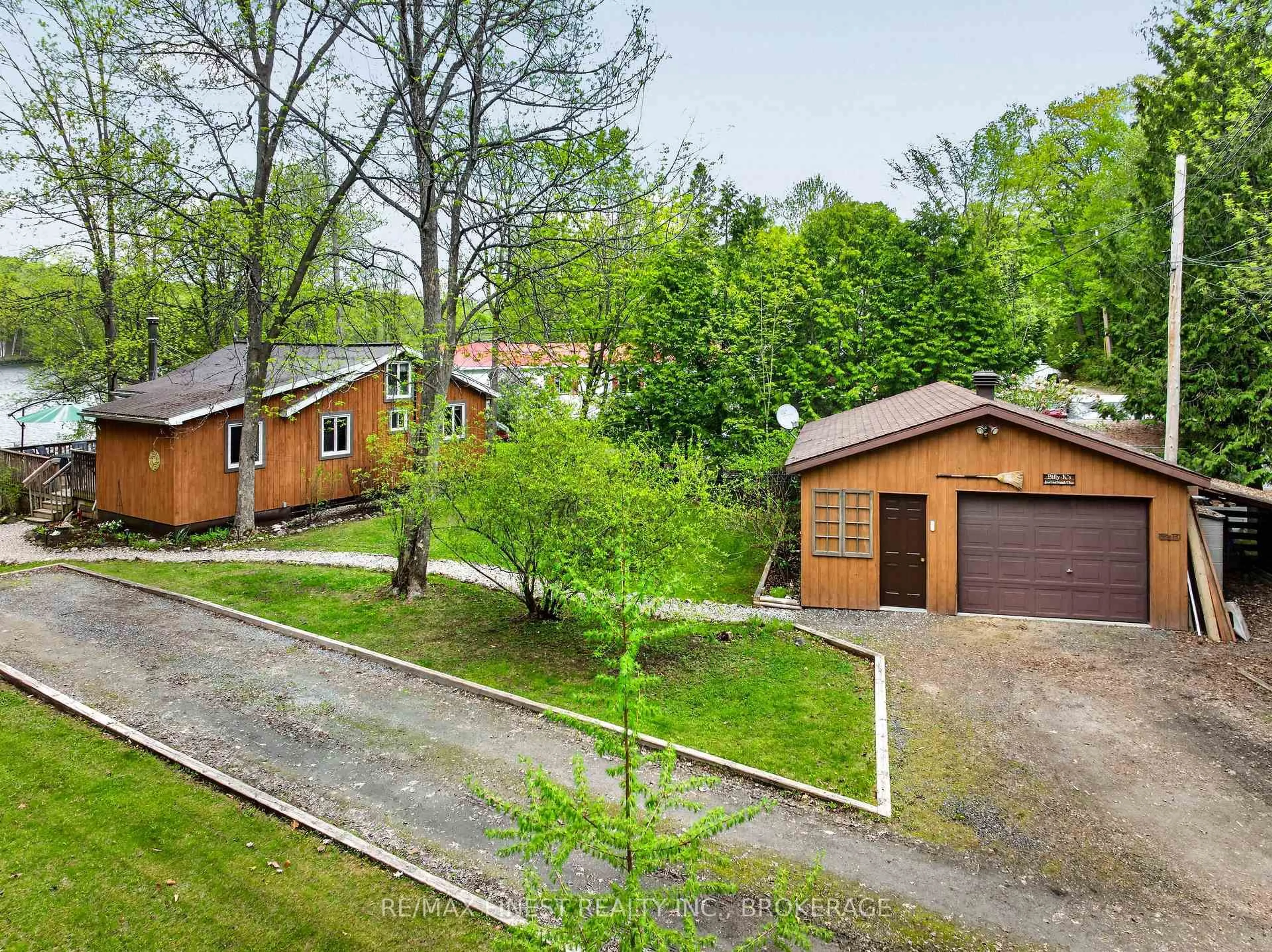 A pic from outside/outdoor area/front of a property/back of a property/a pic from drone, unknown for 19 Gull Bay Lane, Maberly Ontario K0H 2B0