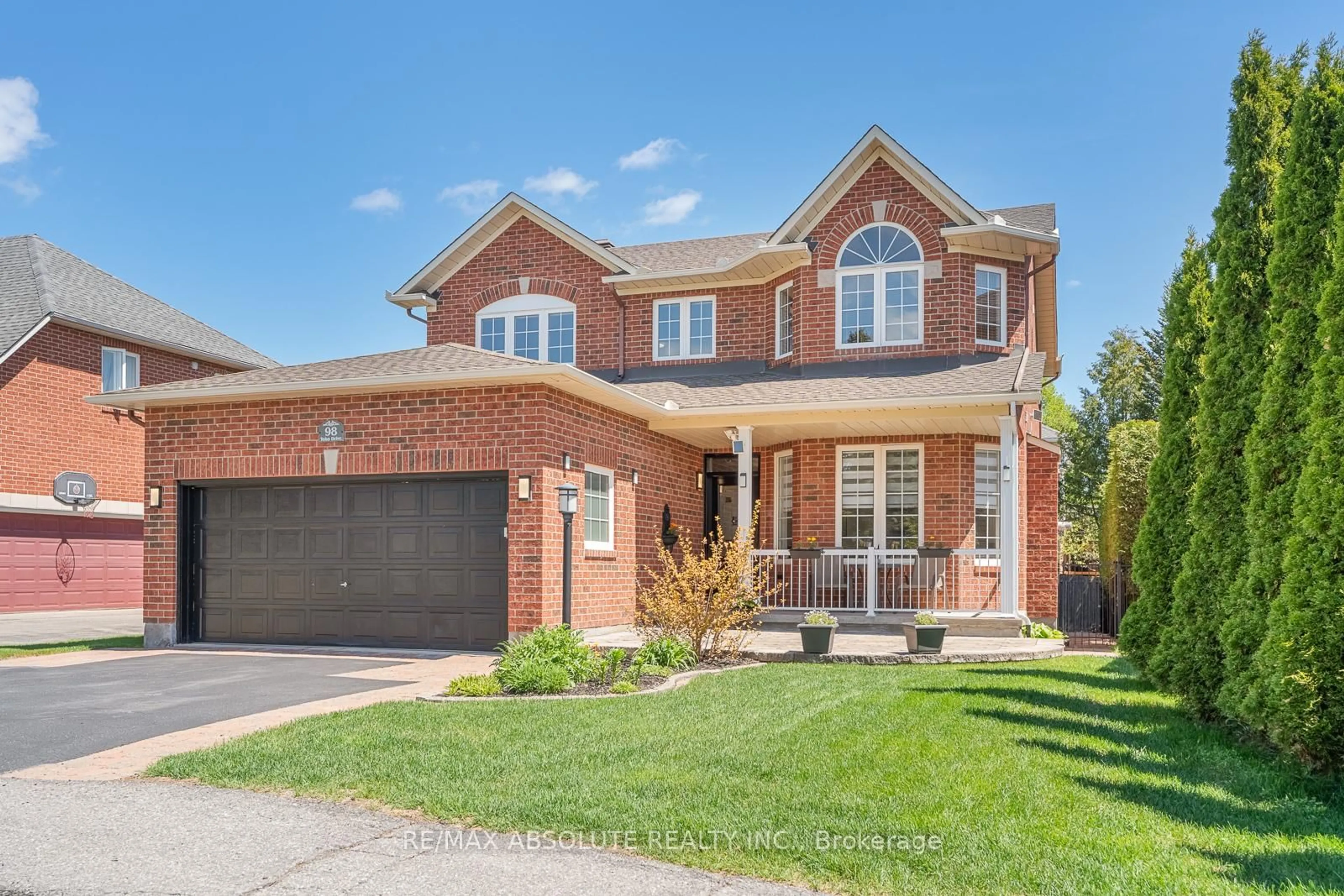 Home with brick exterior material, street for 98 Yoho Dr, Kanata Ontario K2M 2V3