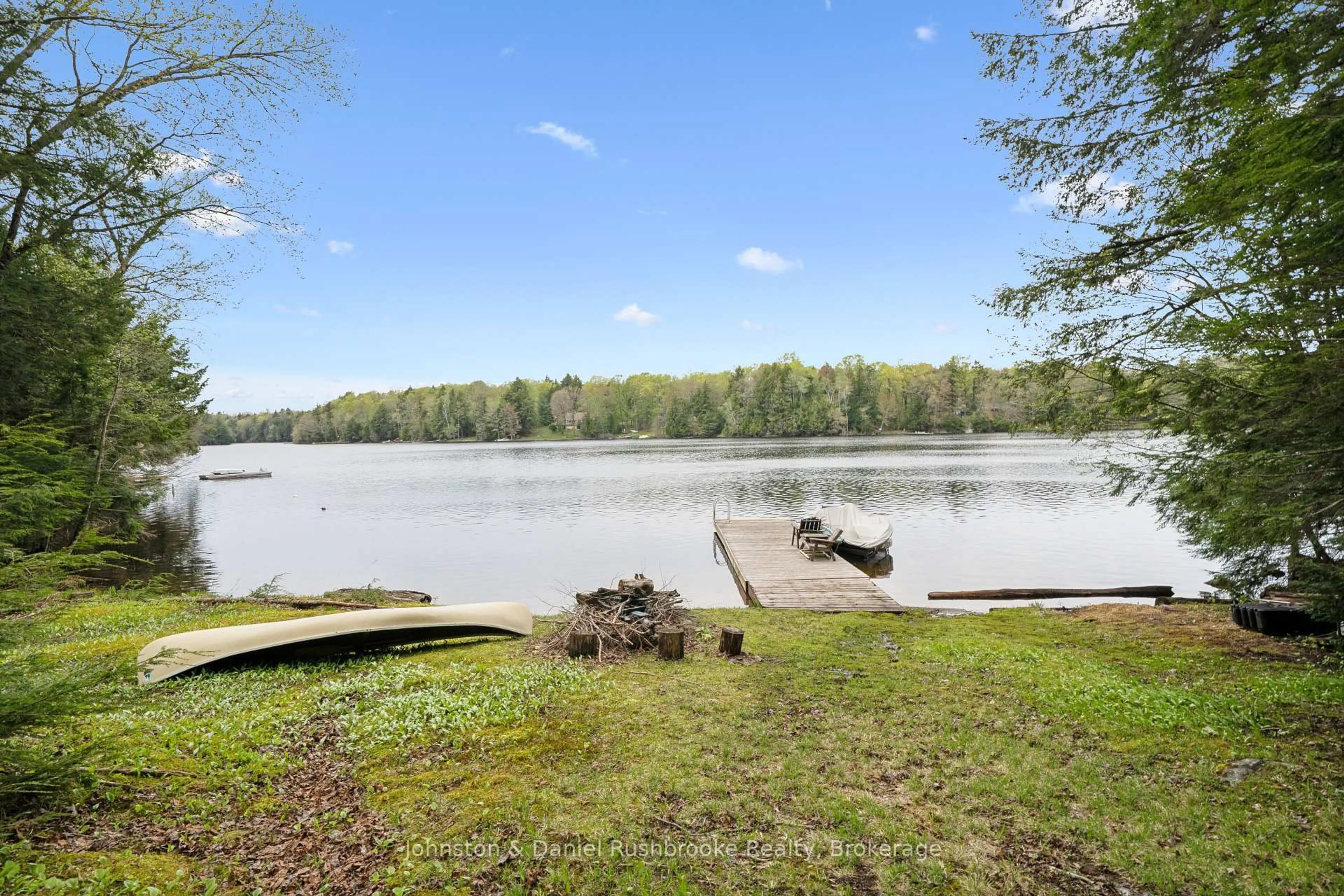 Patio, water/lake/river/ocean view for 495 Webster's Lane, Georgian Bay Ontario L0K 1S0