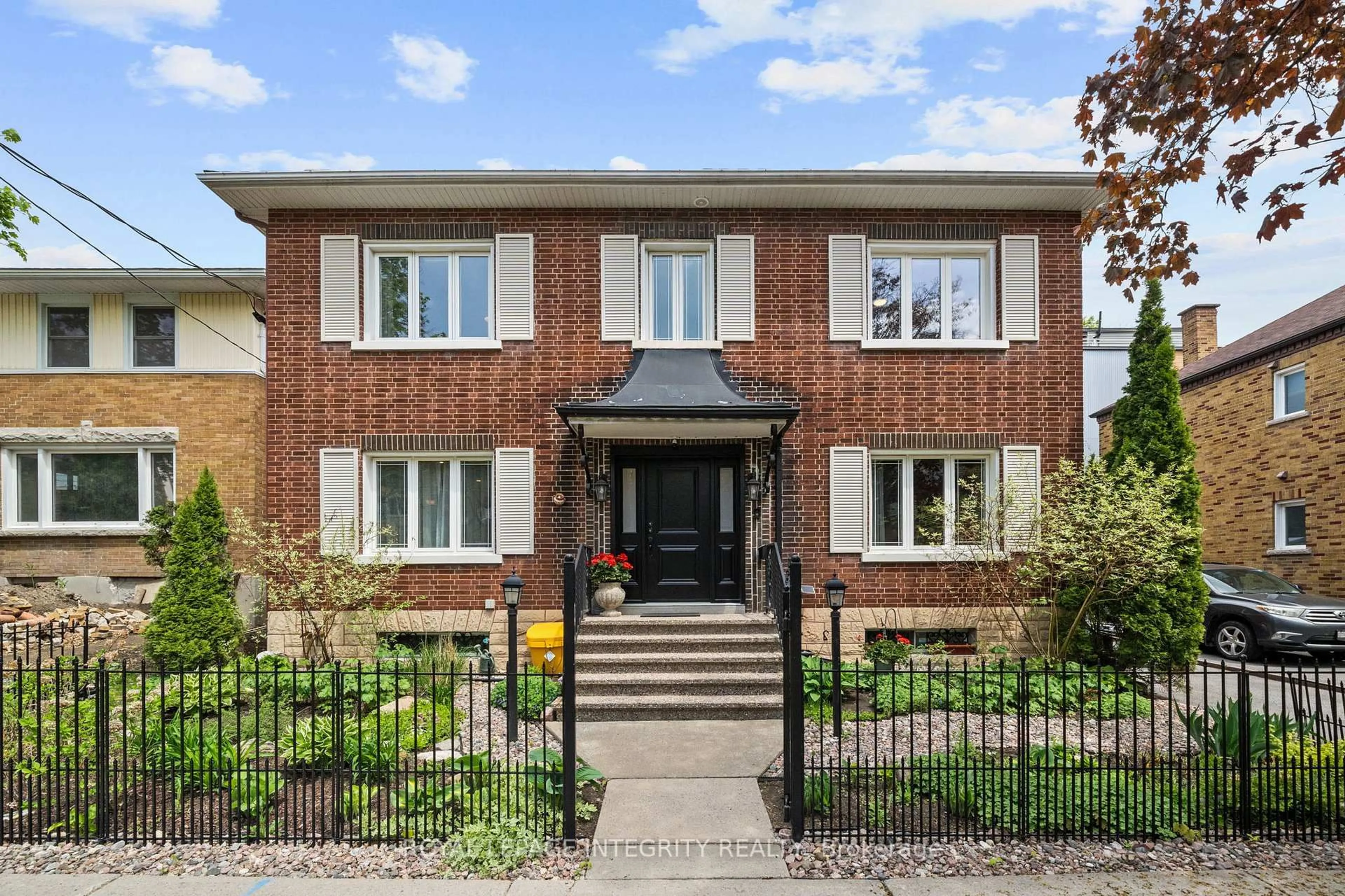 Home with brick exterior material, street for 45 Goulburn Ave, Ottawa Ontario K1N 8C7