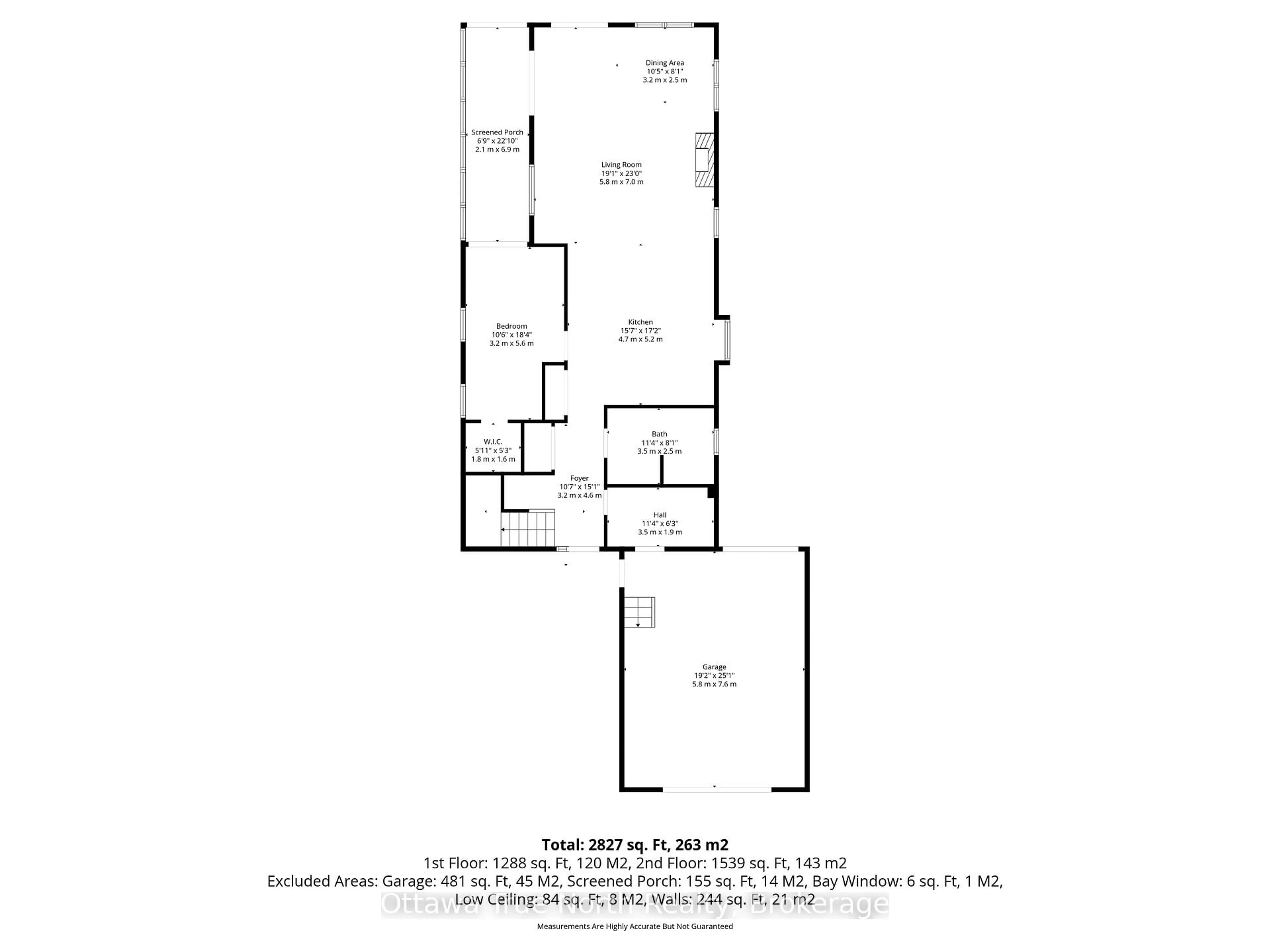 Floor plan for 1018 MacNabb Rd, Calabogie Ontario K0J 1H0