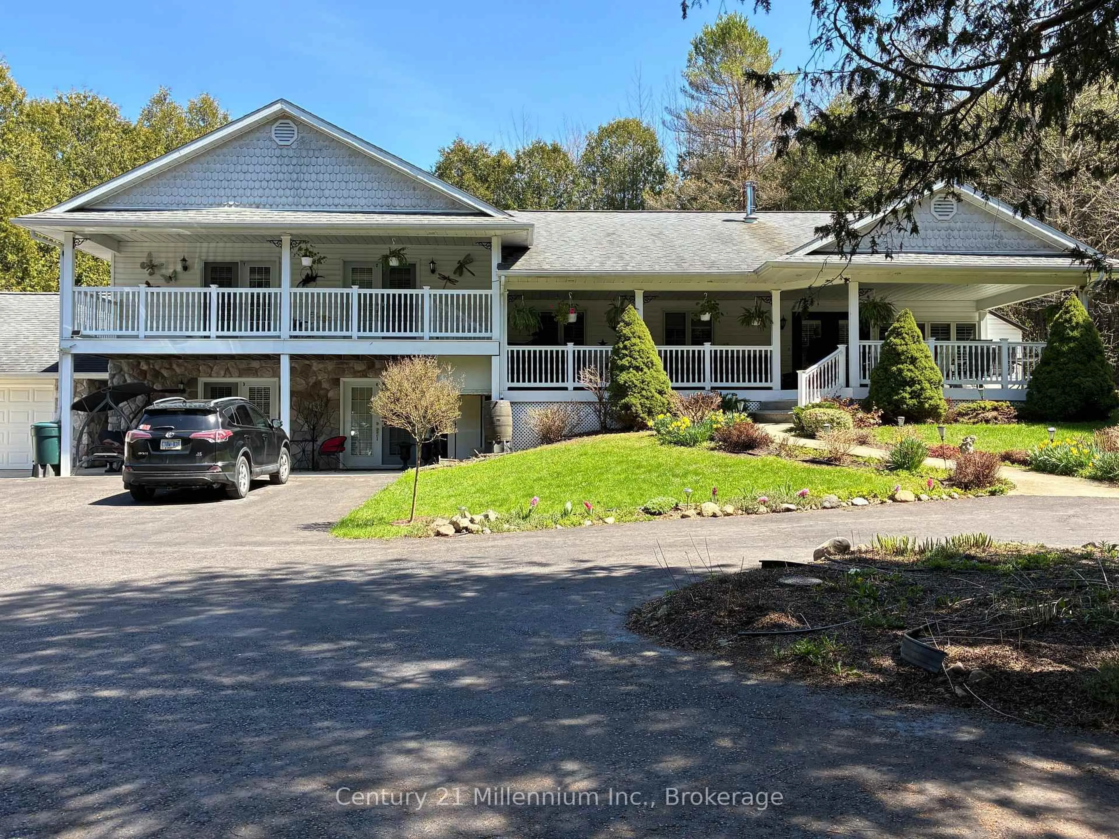 A pic from outside/outdoor area/front of a property/back of a property/a pic from drone, unknown for 36826 Dungannon Rd, Ashfield-Colborne-Wawanosh Ontario N0M 1R0