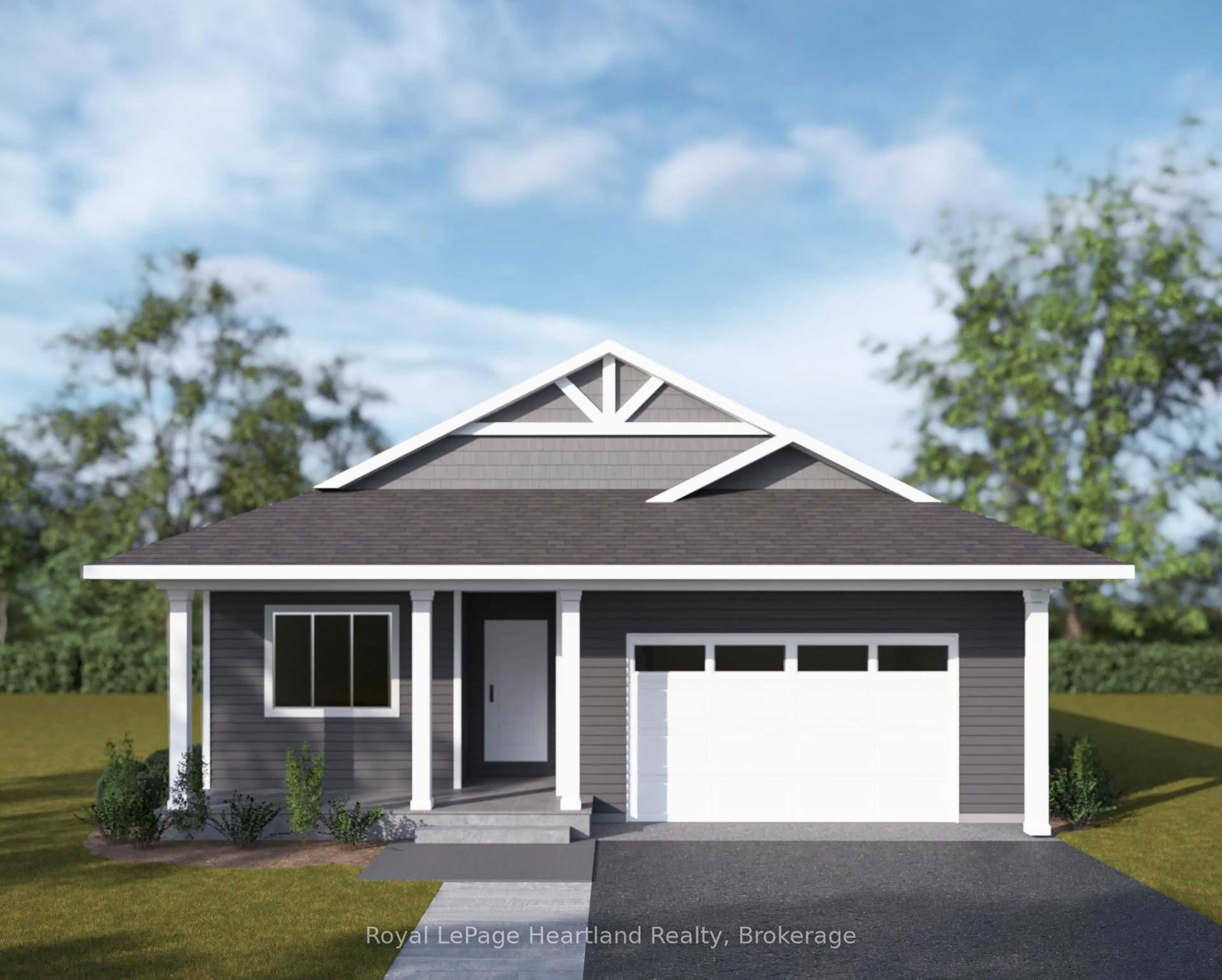 Home with vinyl exterior material, street for 483 Woodridge Dr, Goderich Ontario N7A 0C7