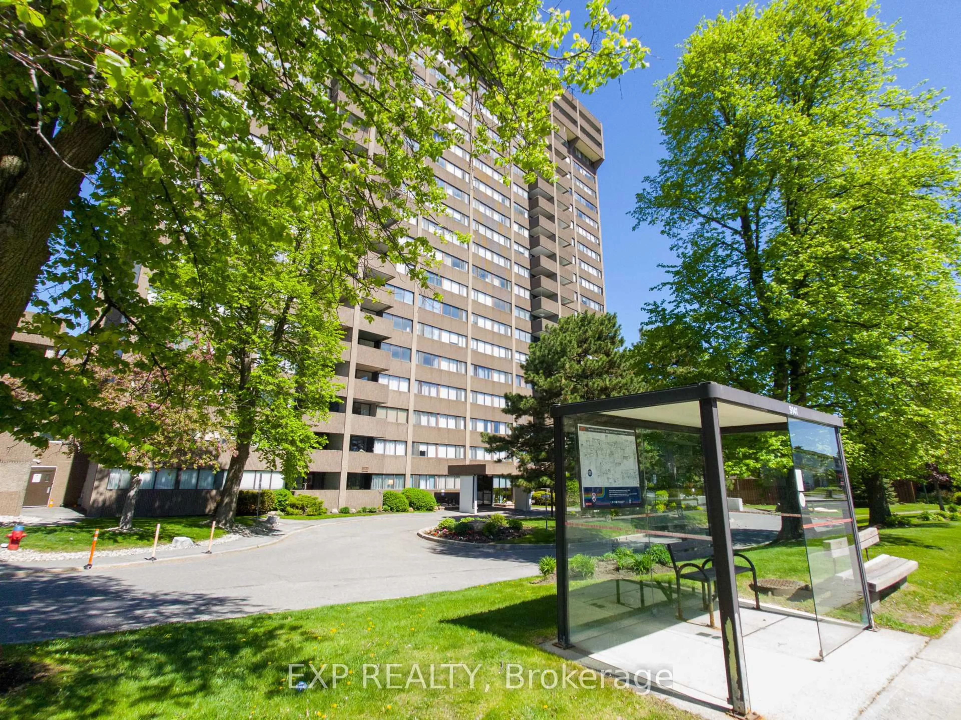 A pic from outside/outdoor area/front of a property/back of a property/a pic from drone, city buildings view from balcony for 1285 Cahill Dr #807, Ottawa Ontario K1V 9A7