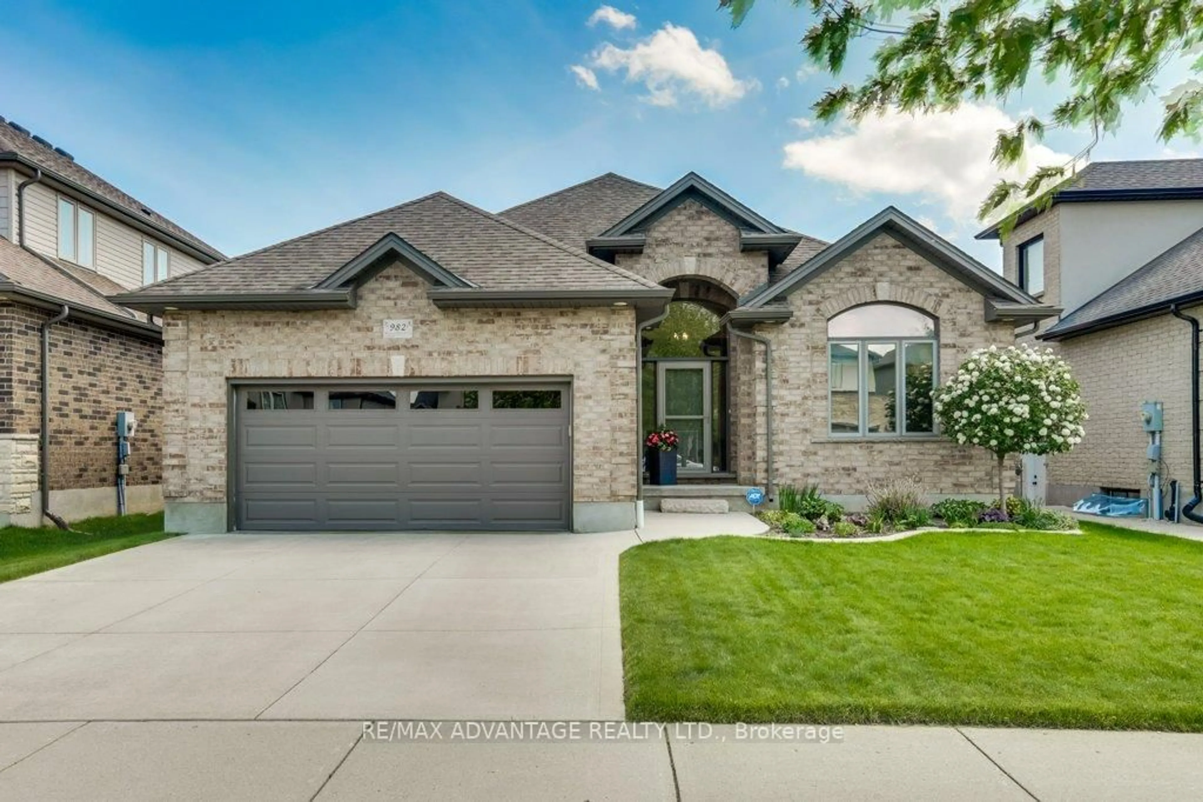 Home with brick exterior material, street for 982 Medway Park Dr, London North Ontario N6G 0K7
