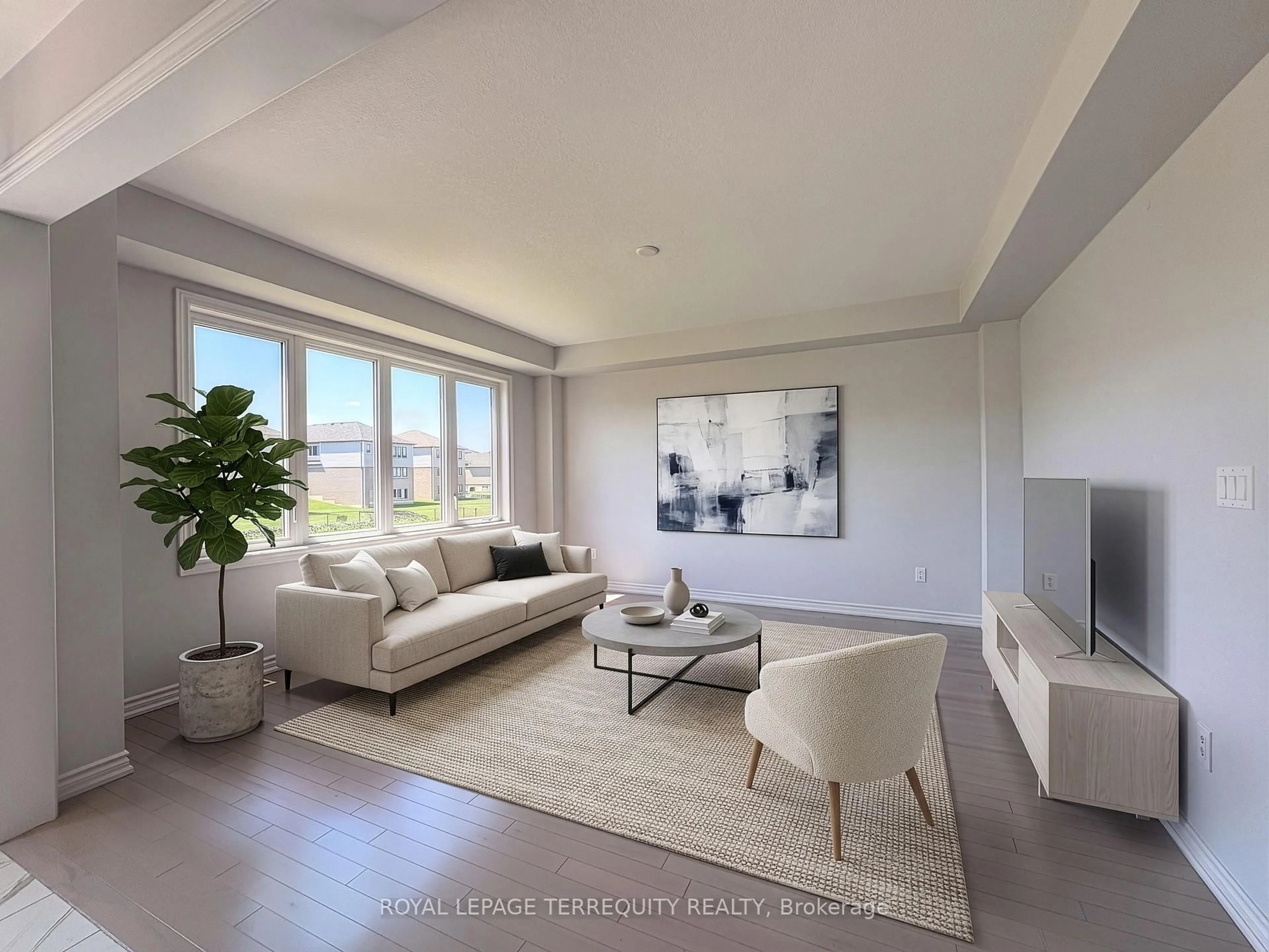 Living room with furniture, unknown for 285 Vanilla Tr, Thorold Ontario L2V 0K8