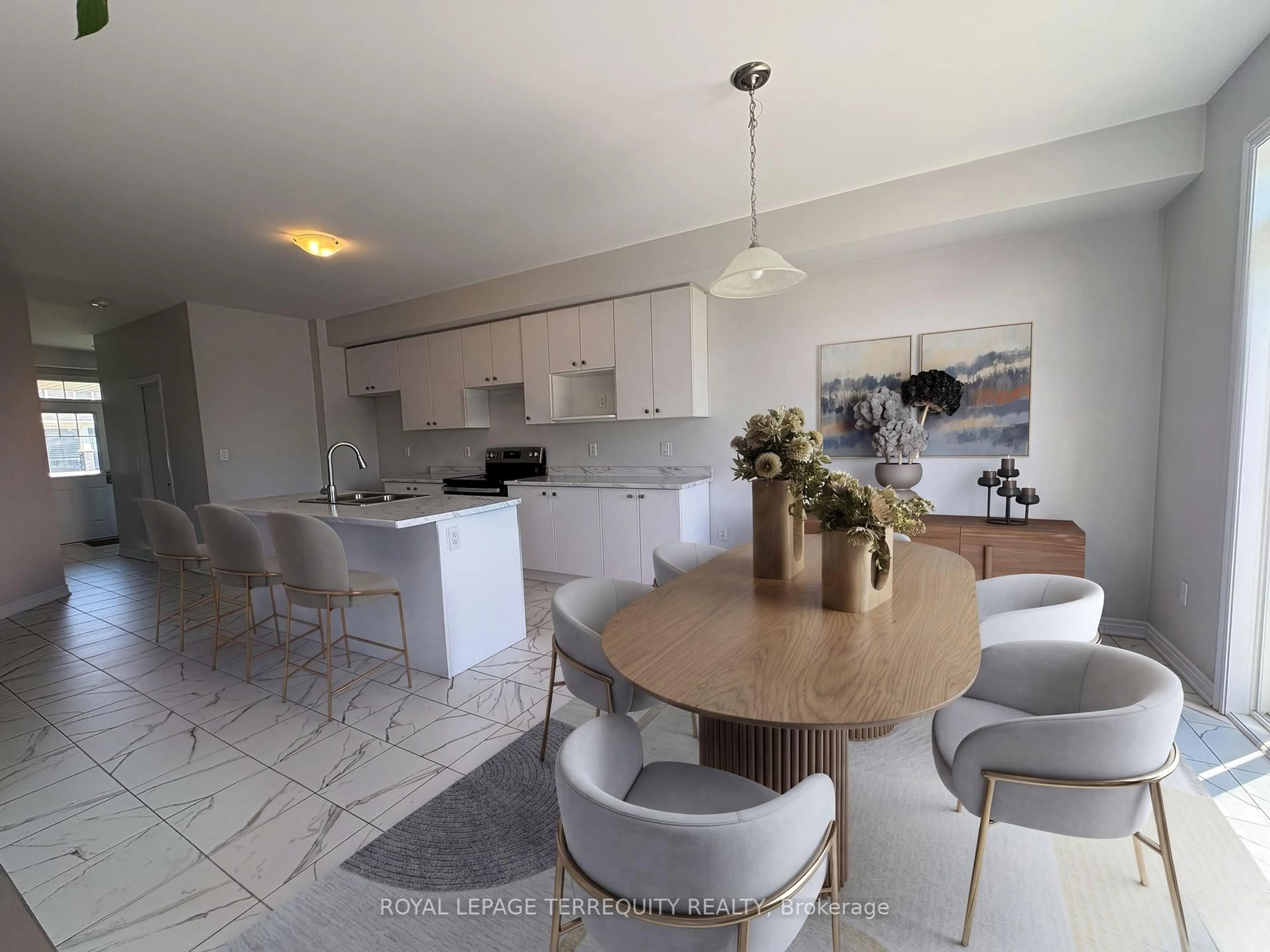 Open concept kitchen, unknown for 285 Vanilla Tr, Thorold Ontario L2V 0K8