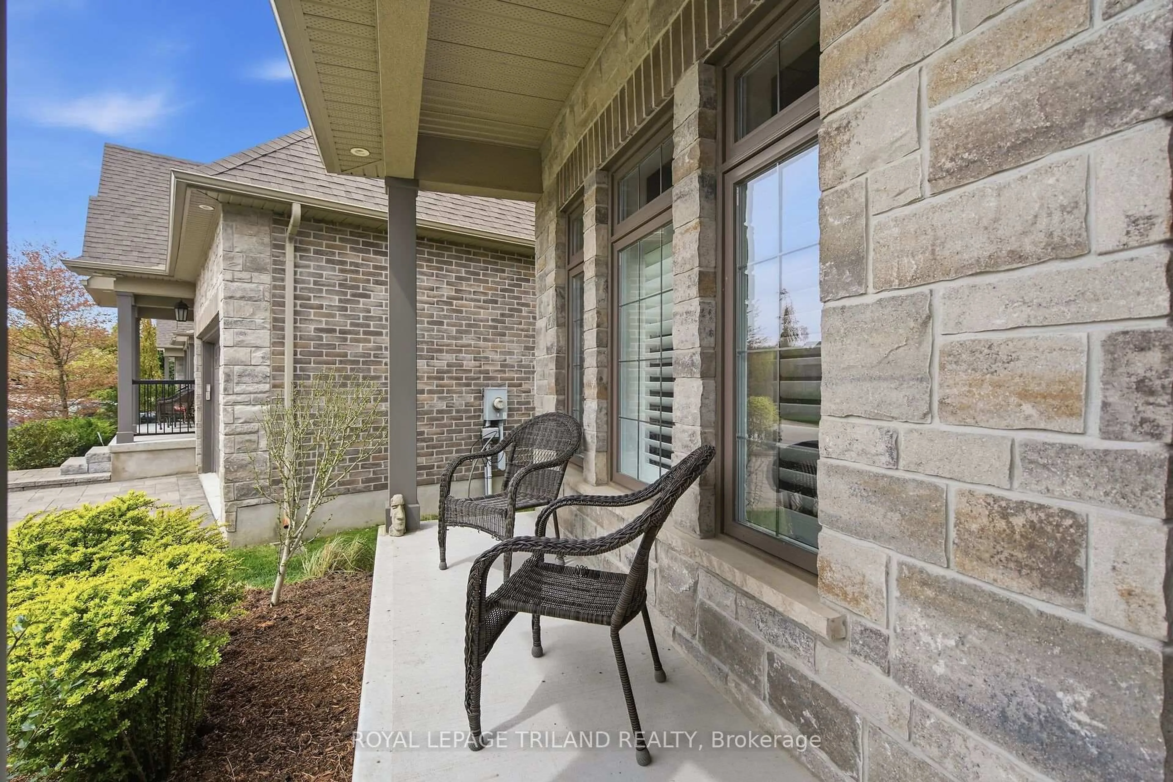 Patio, street for 1205 Riverside Dr ##46, London North Ontario N6H 0H7