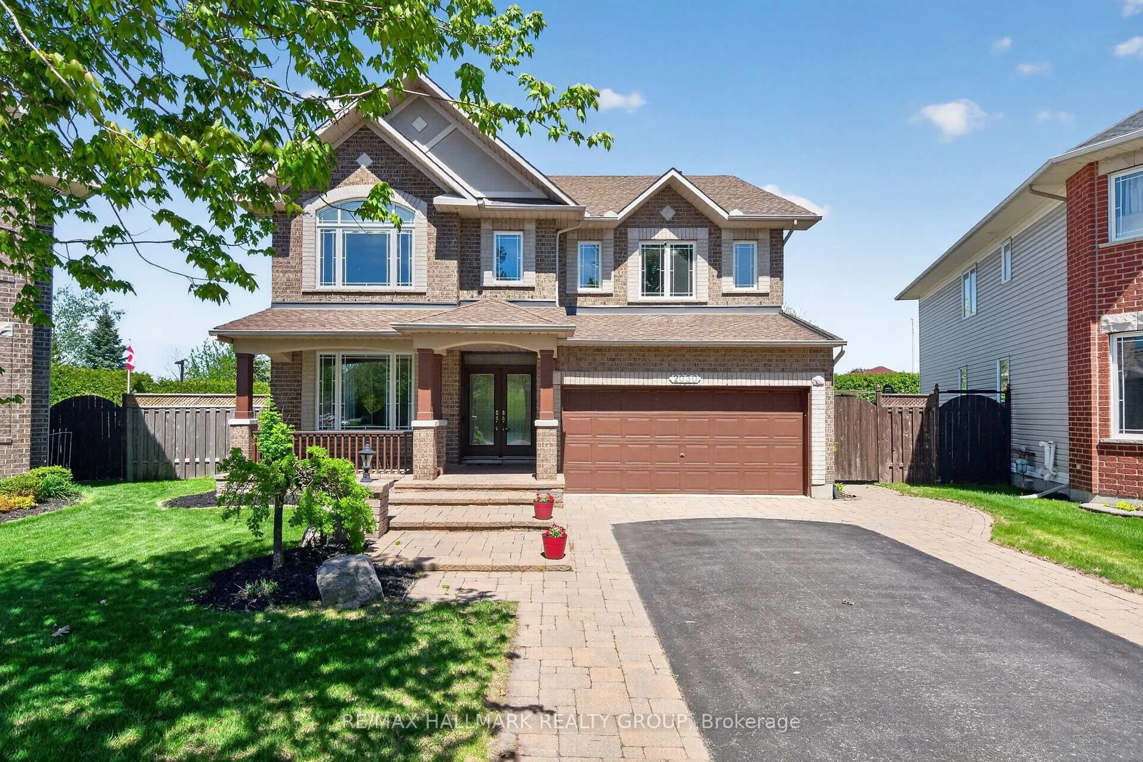 Home with brick exterior material, street for 2030 Cherington Cres, Orleans Ontario K4A 4Z8