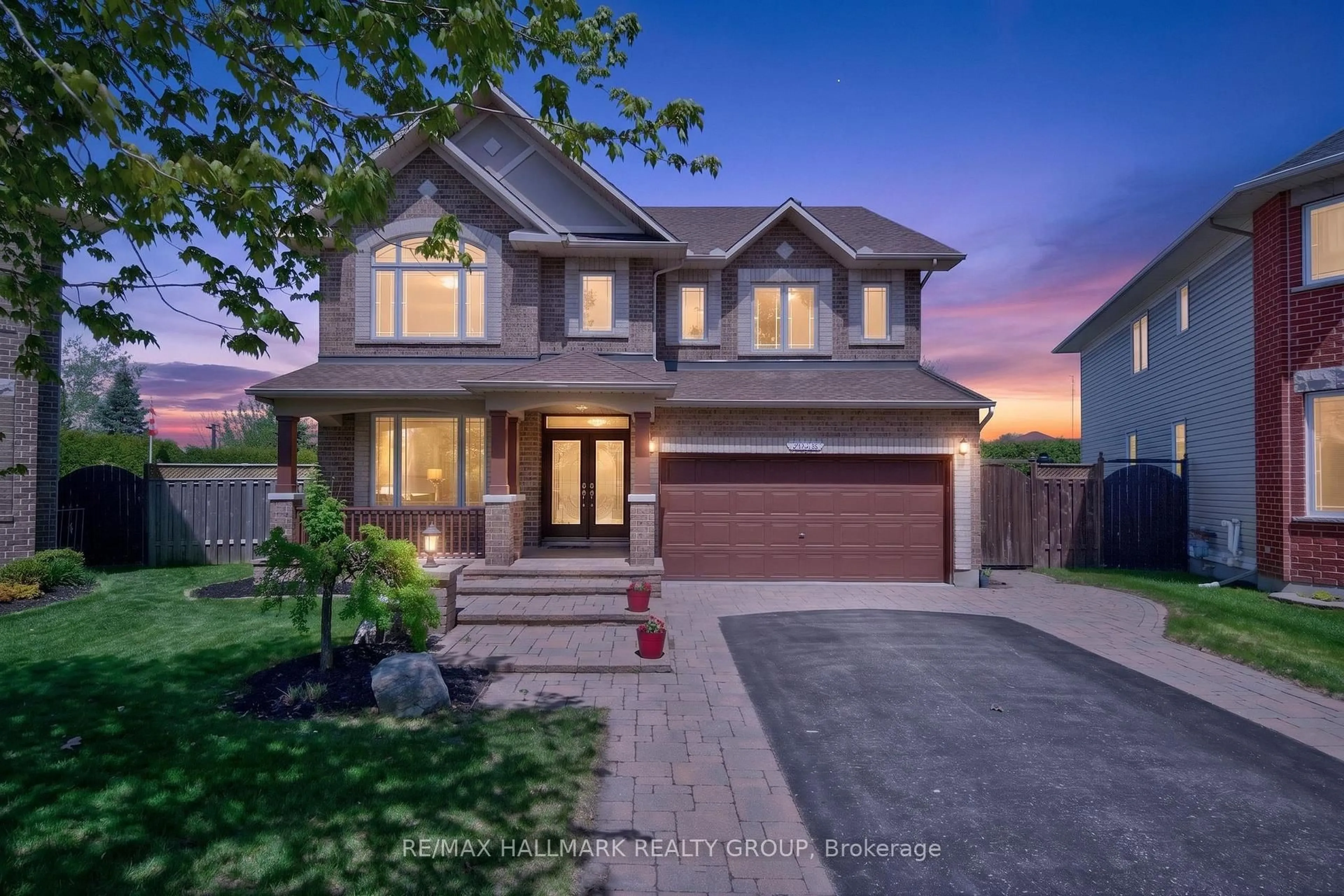 Home with brick exterior material, street for 2030 Cherington Cres, Orleans Ontario K4A 4Z8