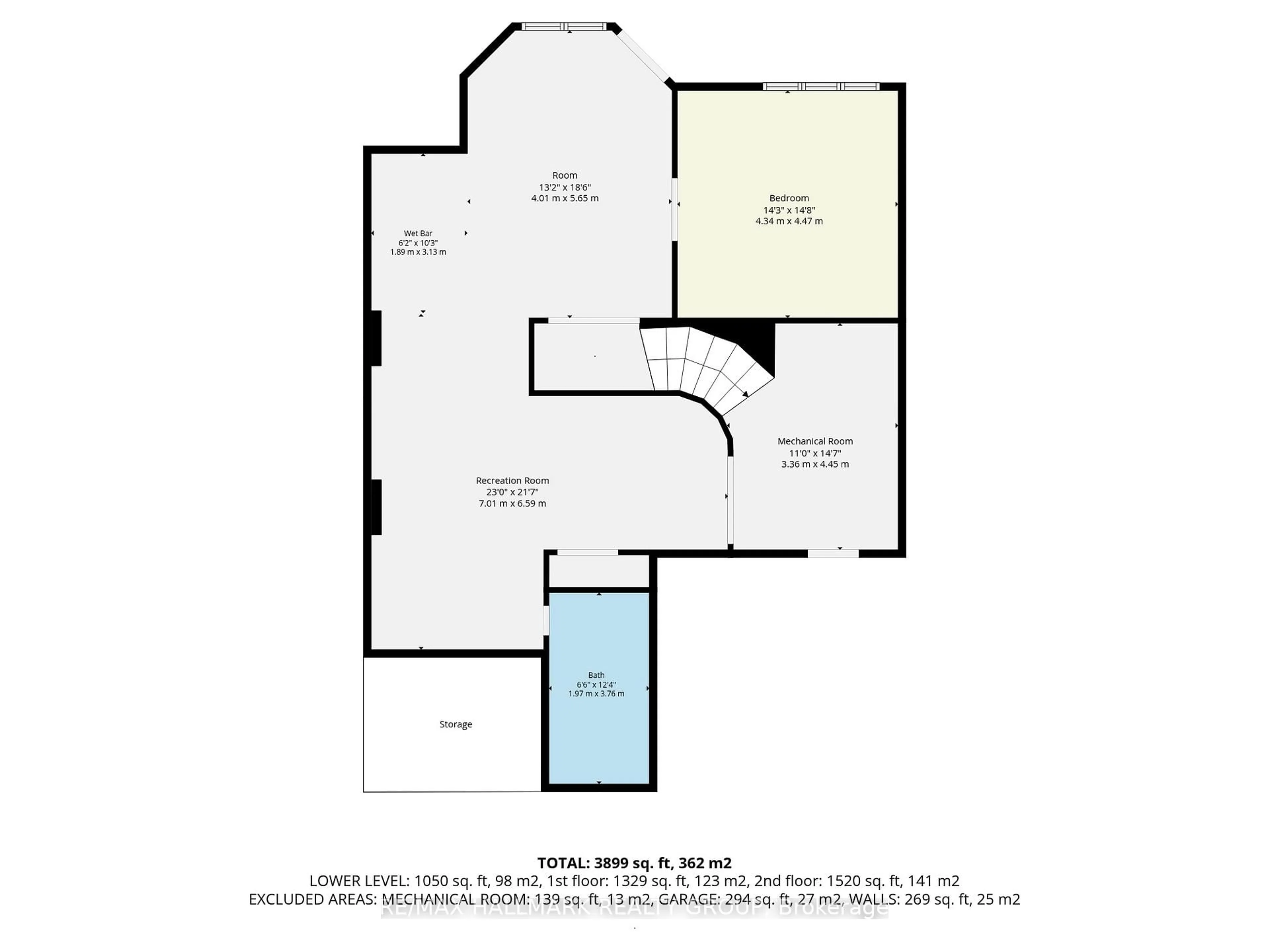 Floor plan for 2030 Cherington Cres, Orleans Ontario K4A 4Z8