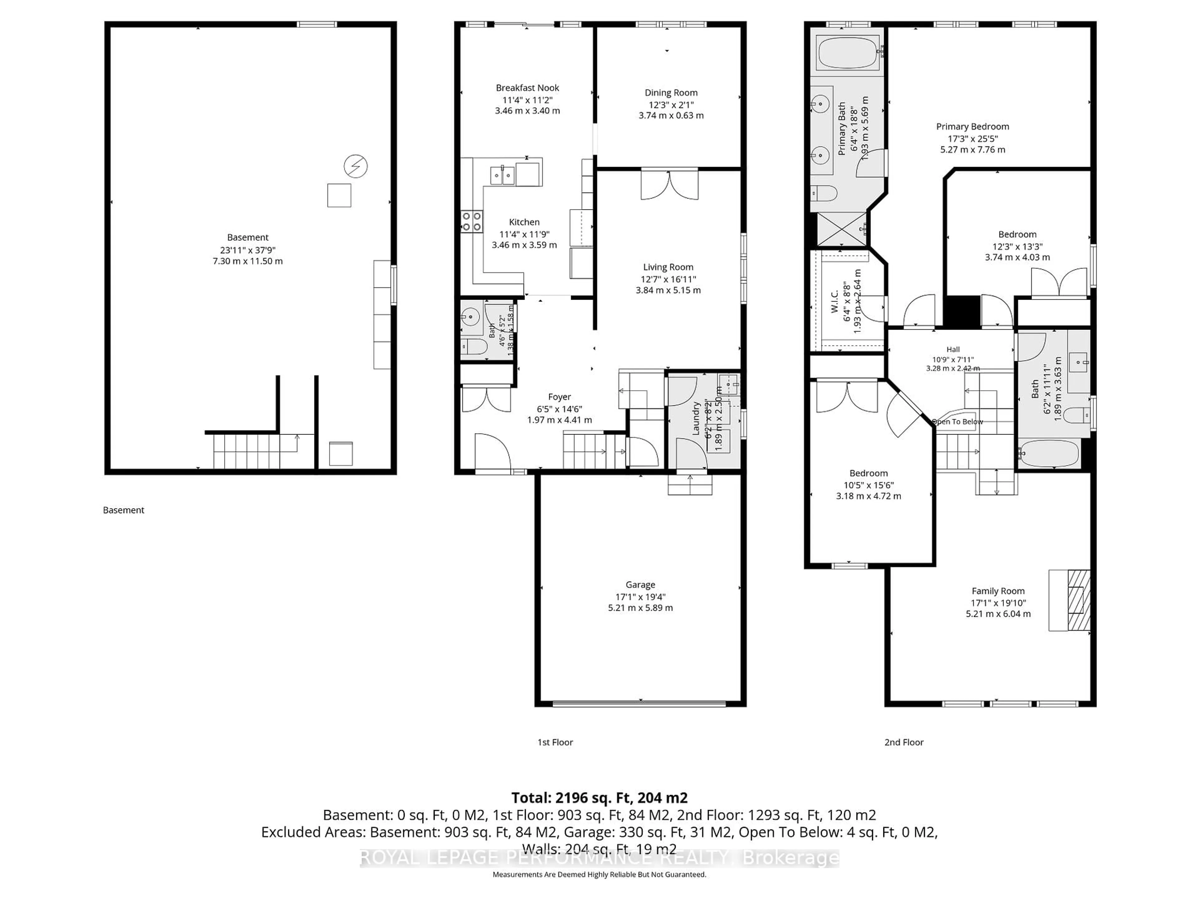 Floor plan for 6592 Windsong Ave, Orleans Ontario K1C 6M9