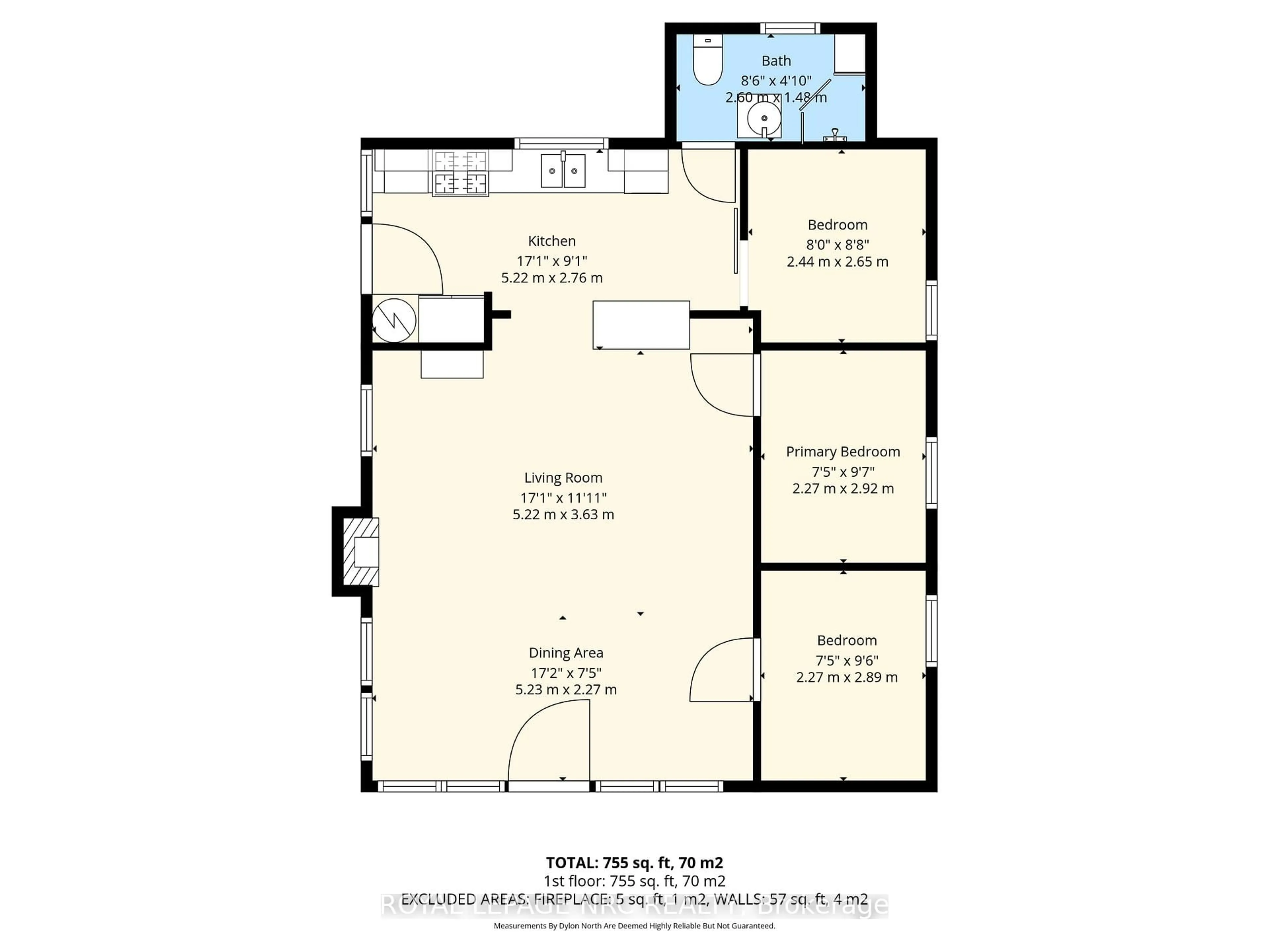 Floor plan for 12235 Lakeshore Rd, Wainfleet Ontario L0S 1V0